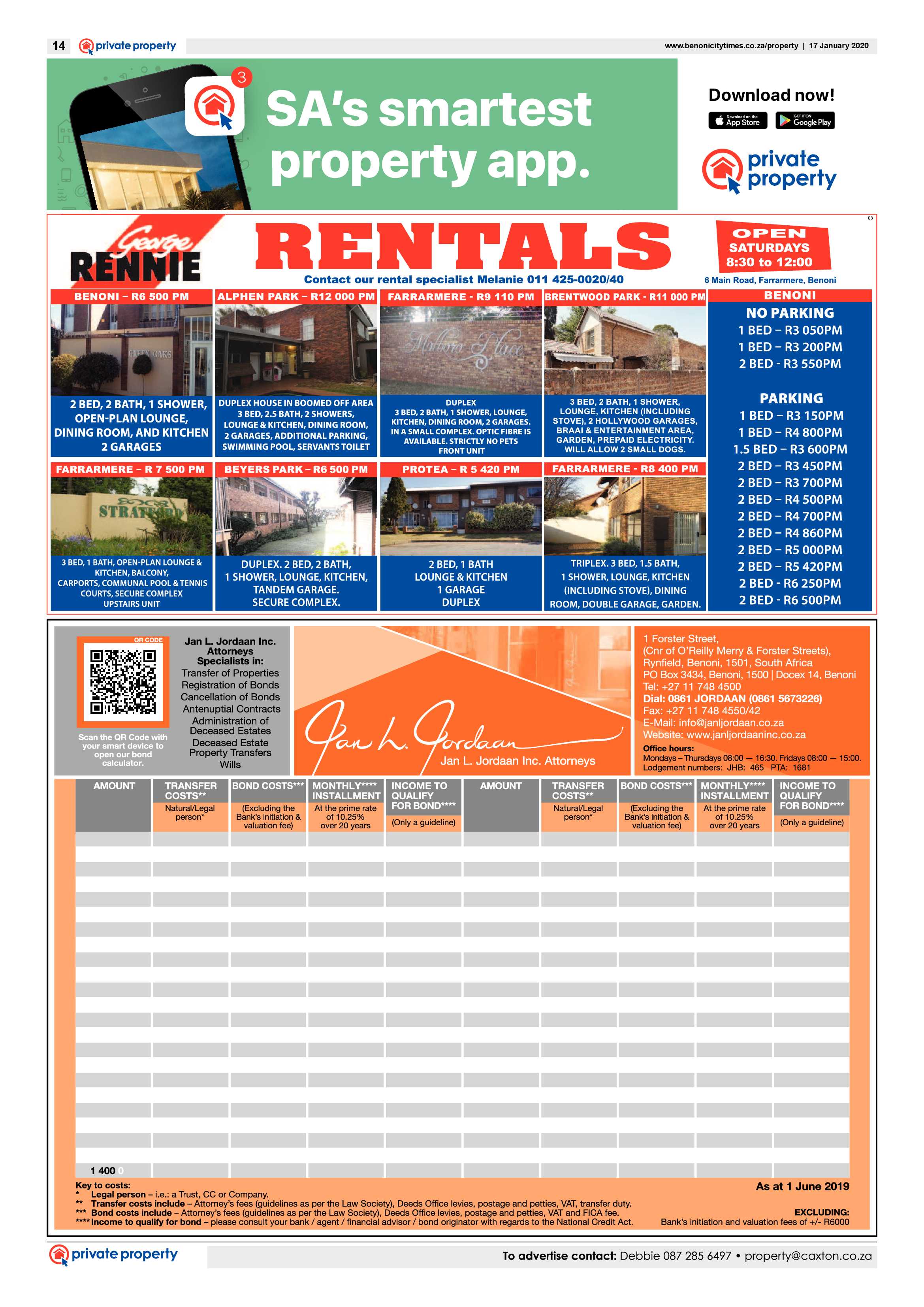 Benoni City Times 16 January 2020 page 14