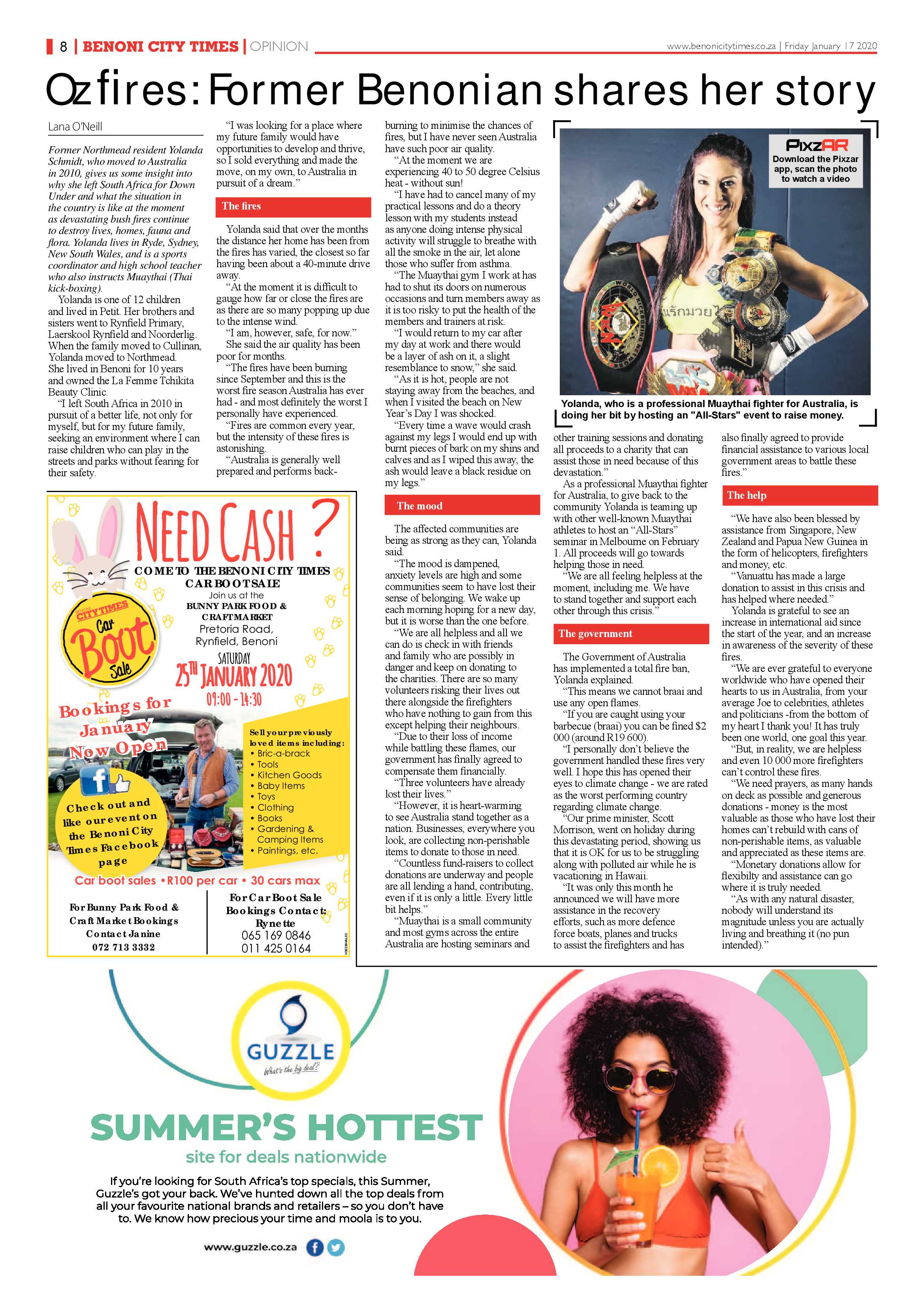Benoni City Times 16 January 2020 page 8