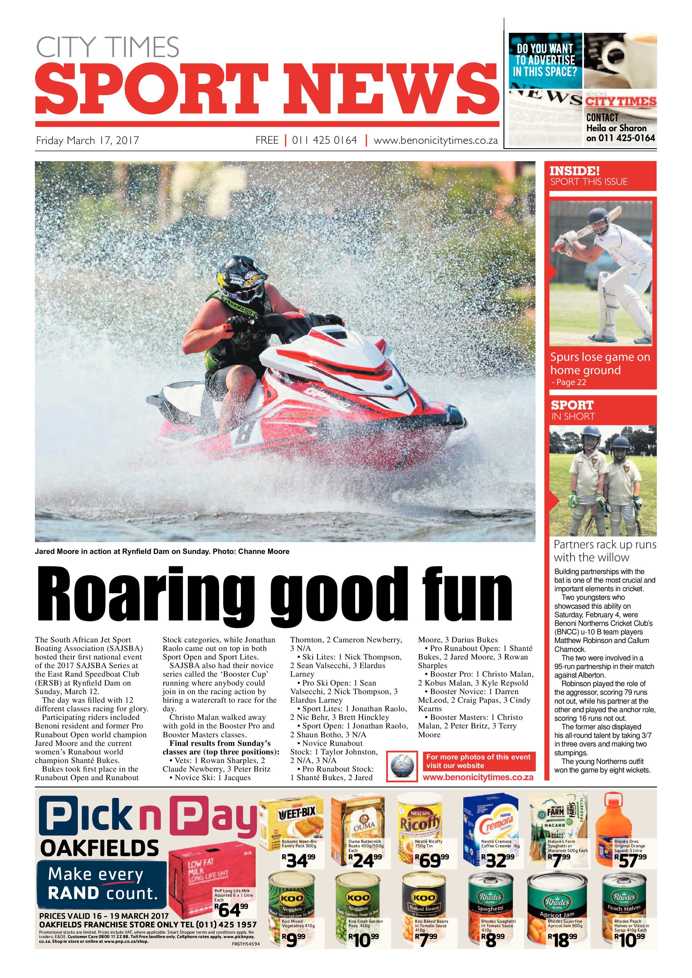 Benoni City Times 16 March 2017 page 24