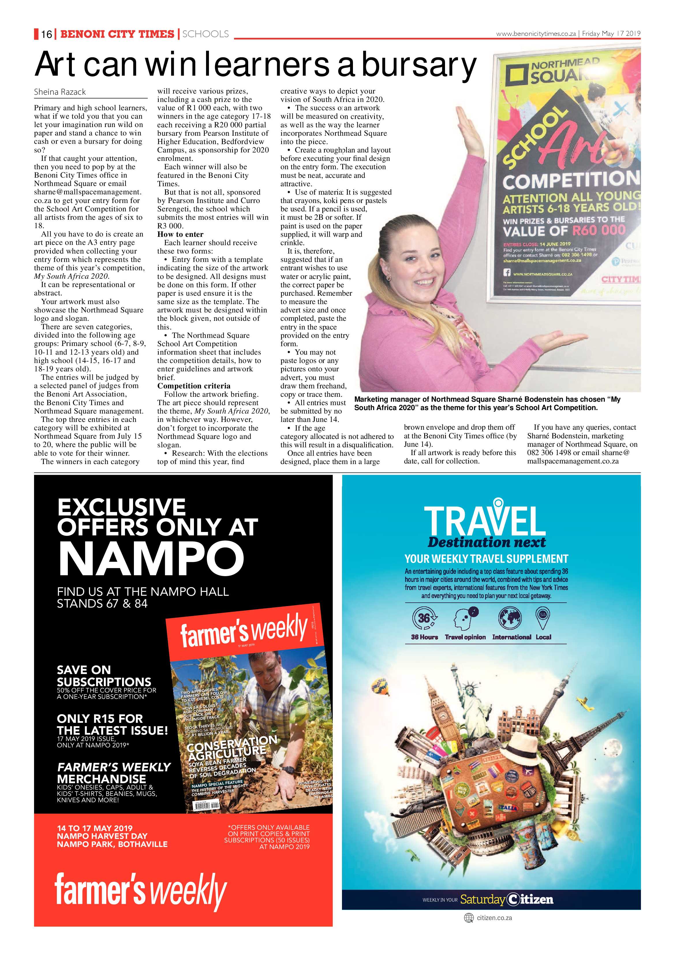 Benoni City Times 16 May 2019 page 16