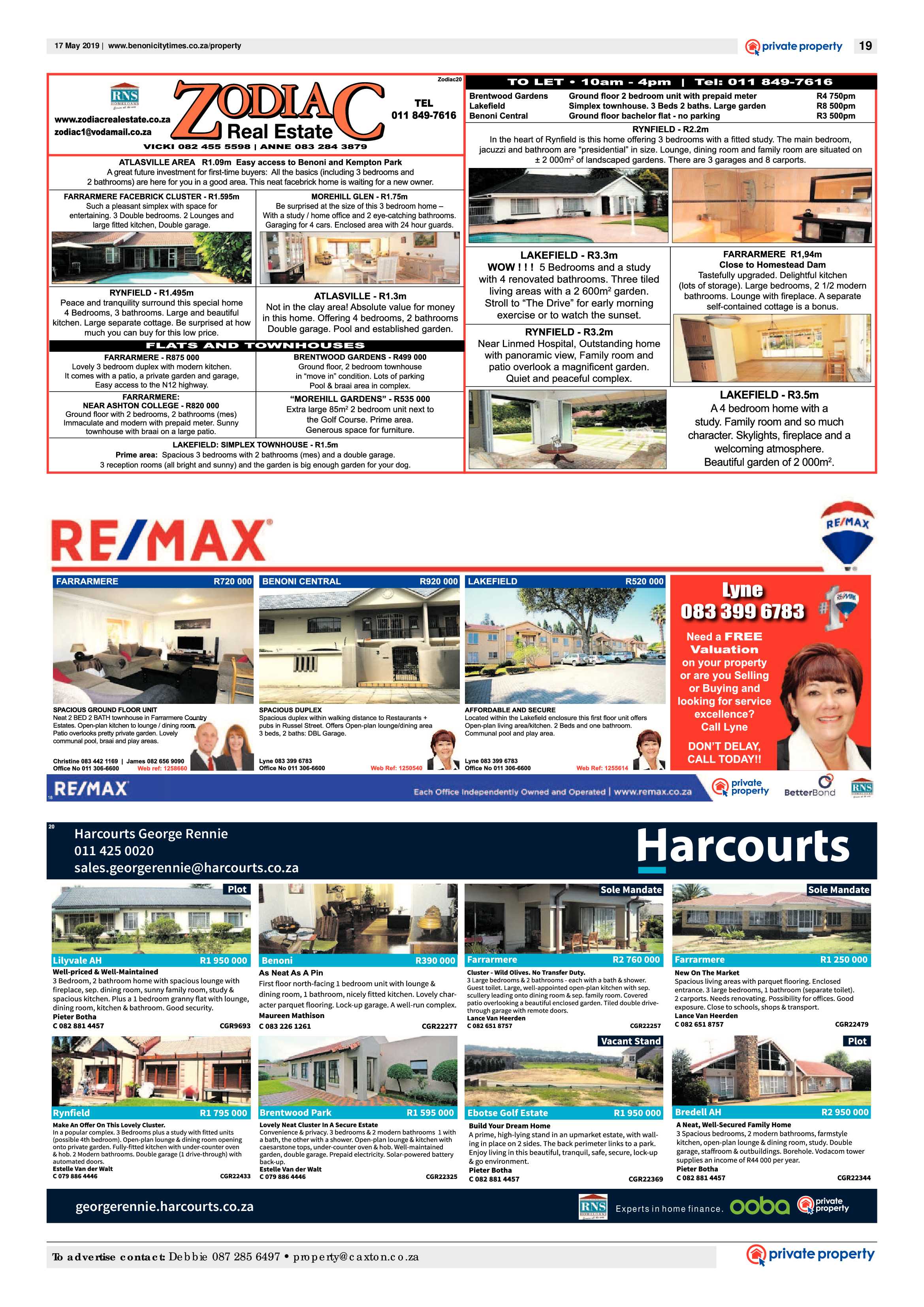 Benoni City Times 16 May 2019 page 19