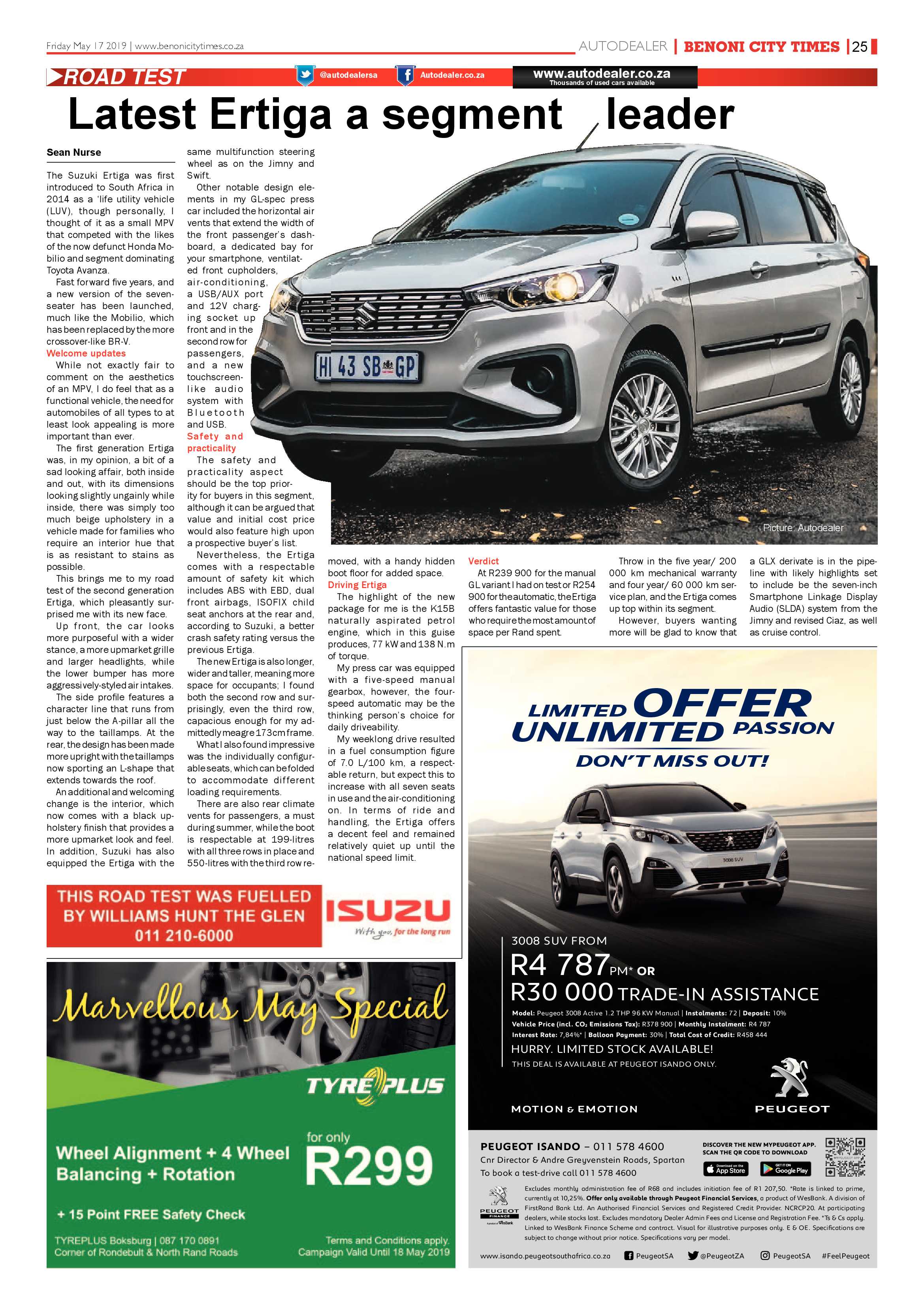 Benoni City Times 16 May 2019 page 25