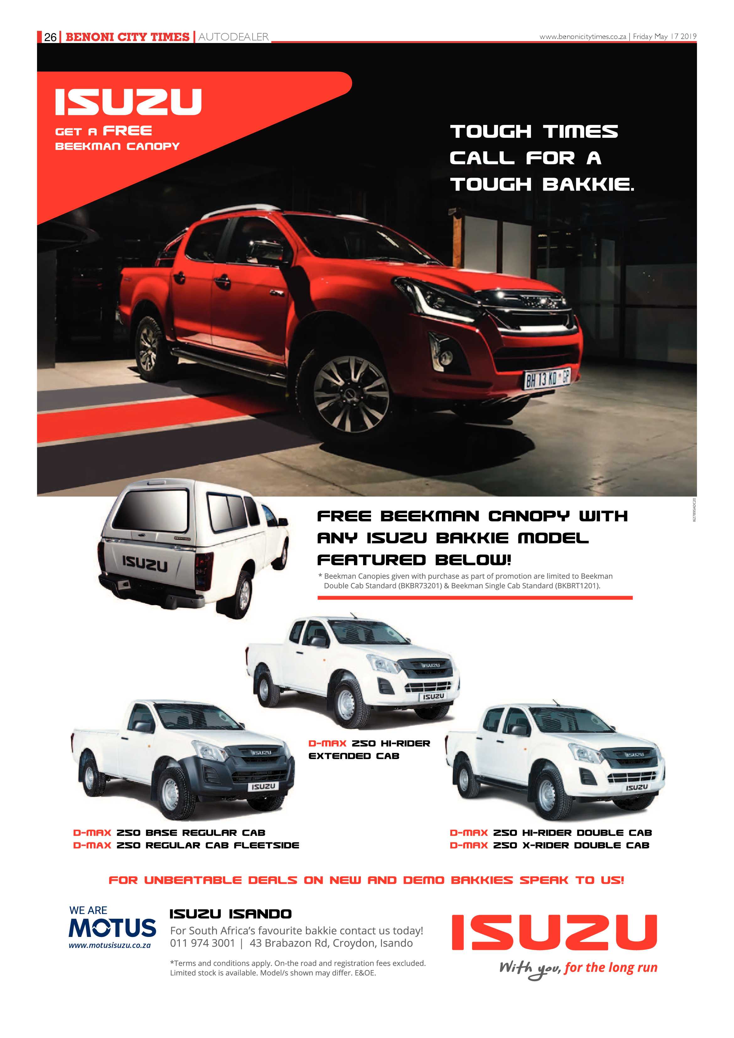 Benoni City Times 16 May 2019 page 26