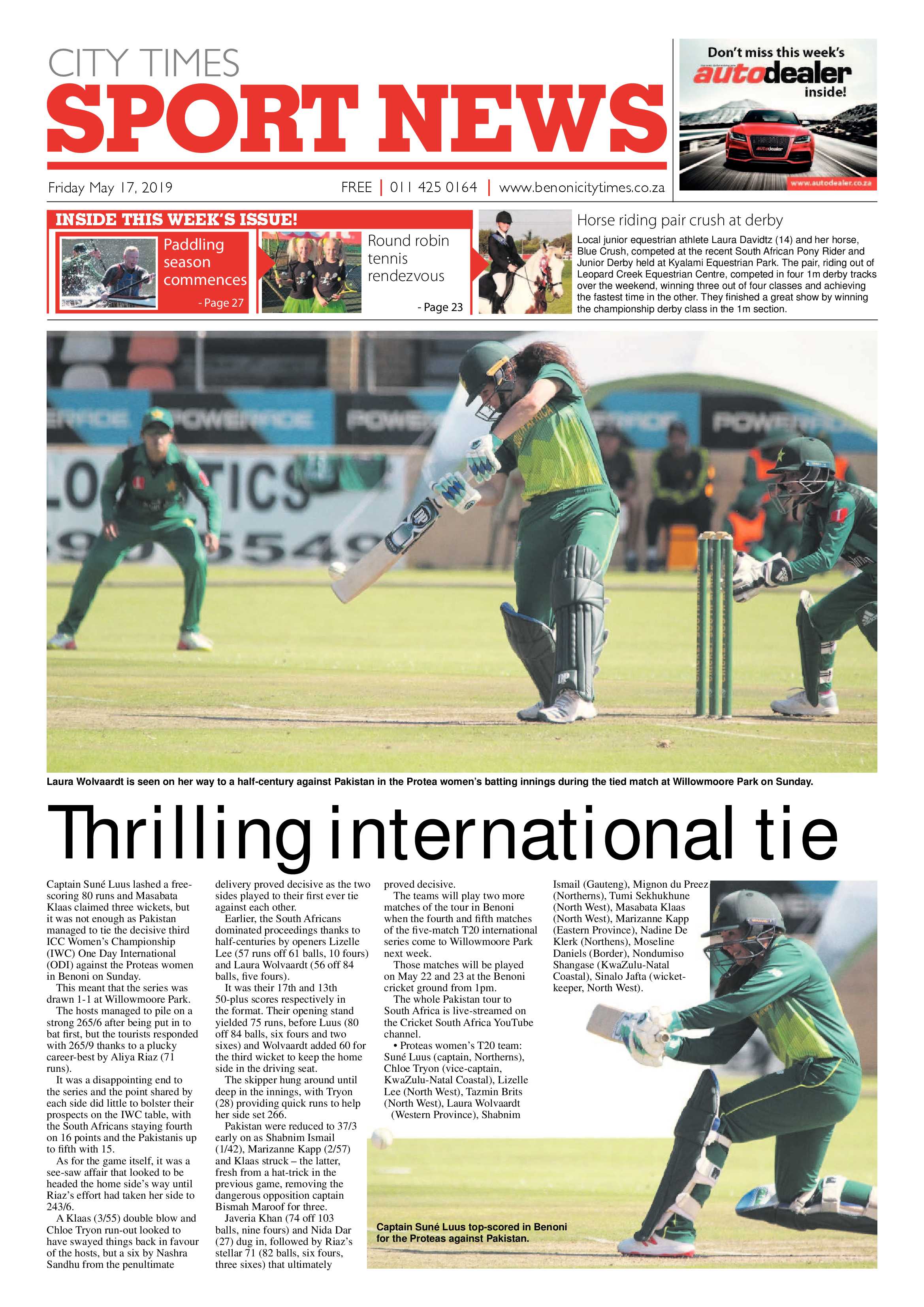 Benoni City Times 16 May 2019 page 28