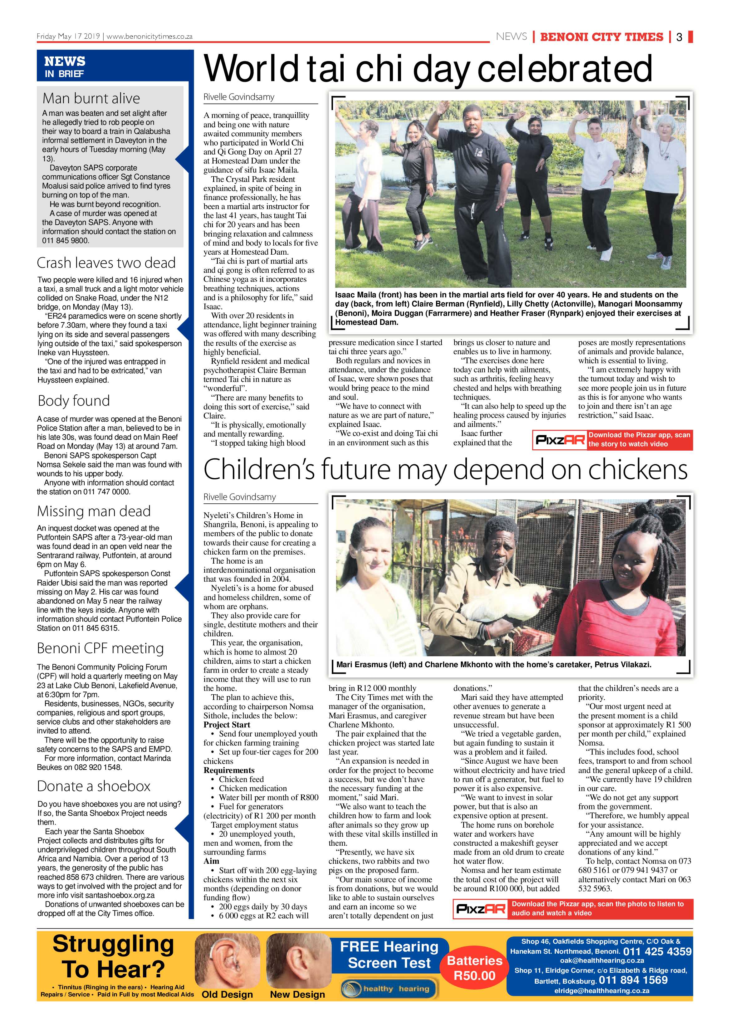 Benoni City Times 16 May 2019 page 3
