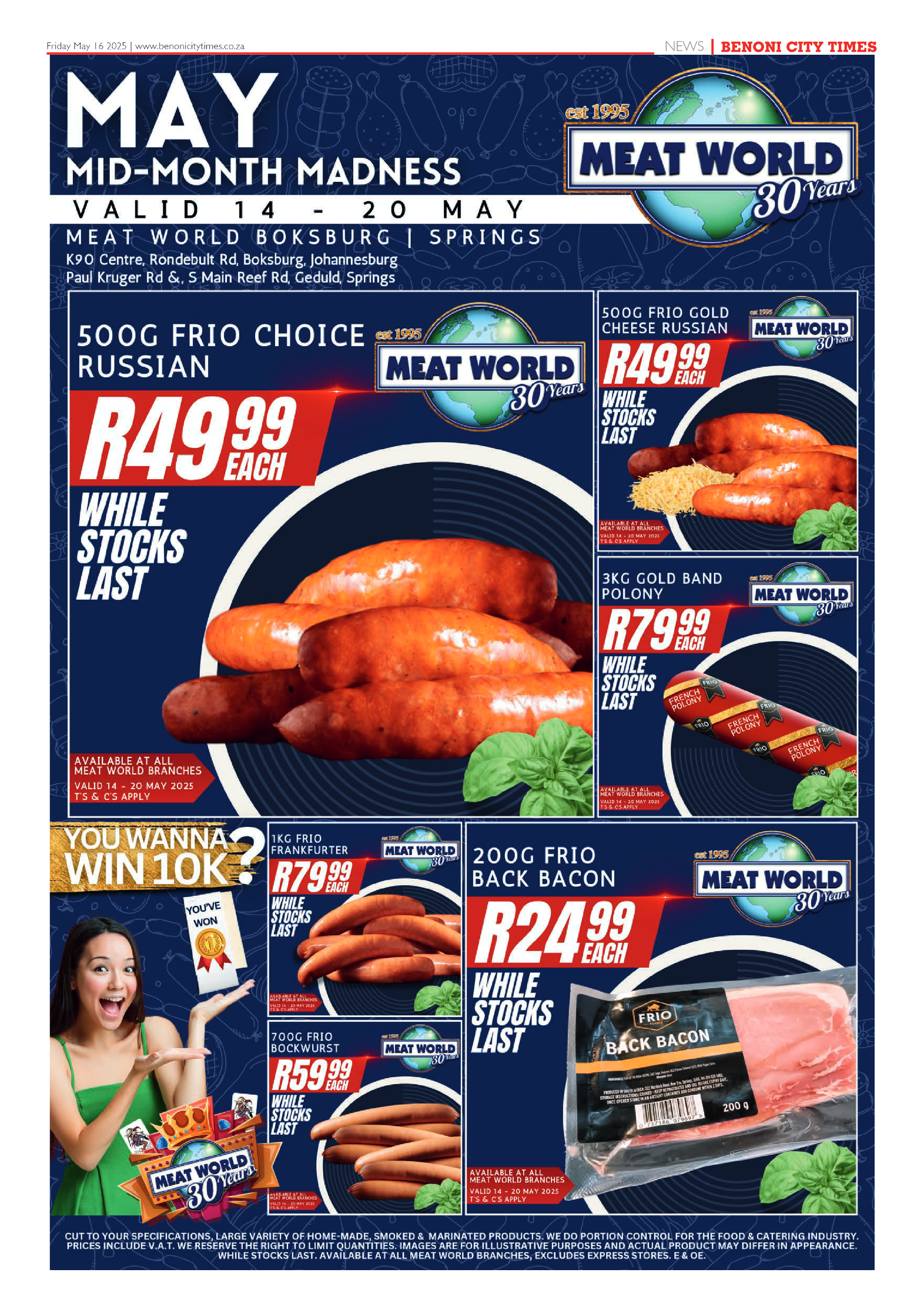 Benoni City Times 16 May 2025 page 11