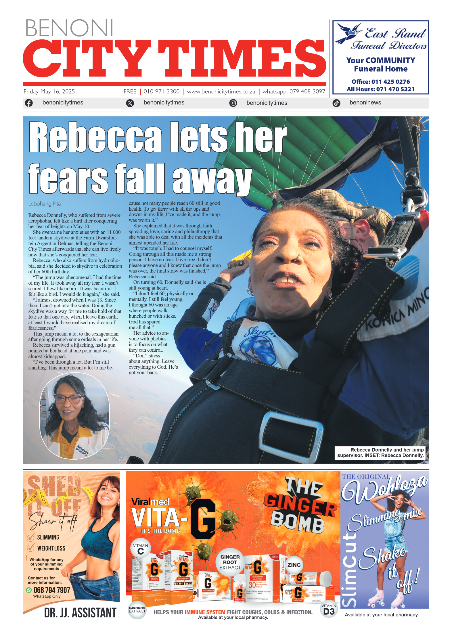 Benoni City Times 16 May 2025 page 3