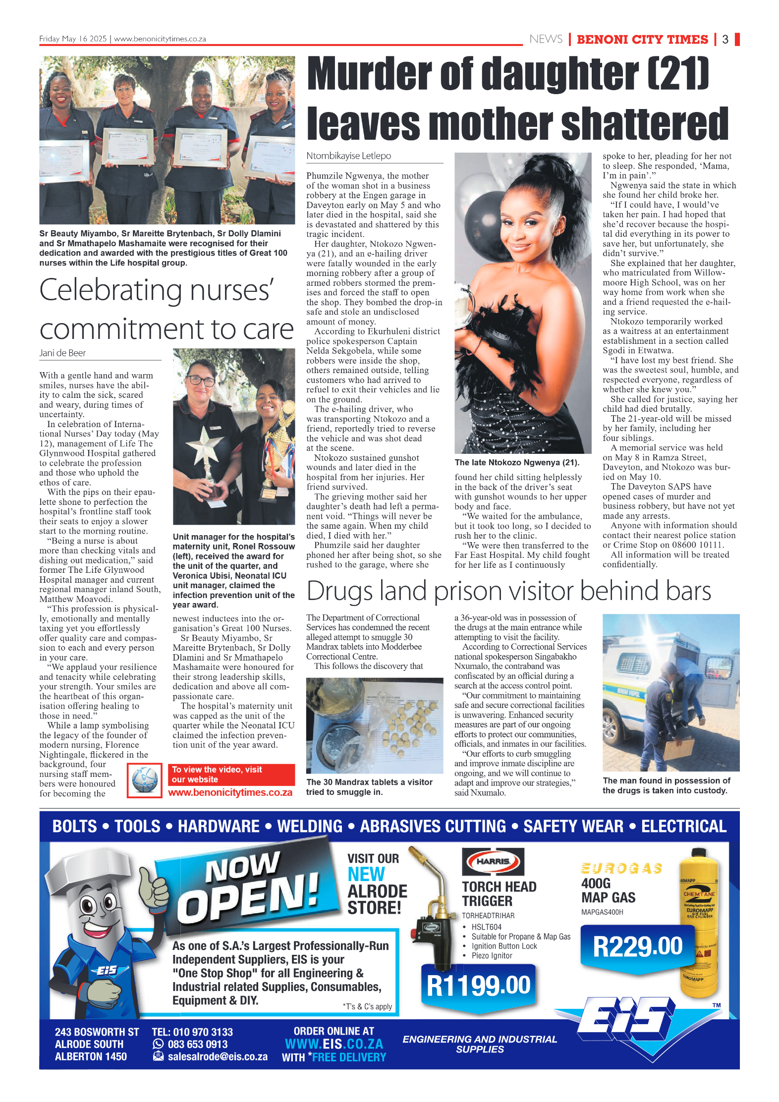Benoni City Times 16 May 2025 page 5