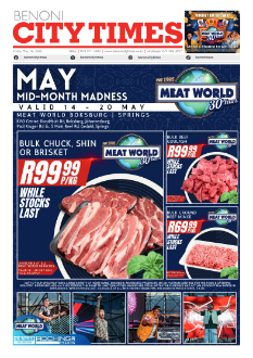 Benoni City Times 16 May 2025