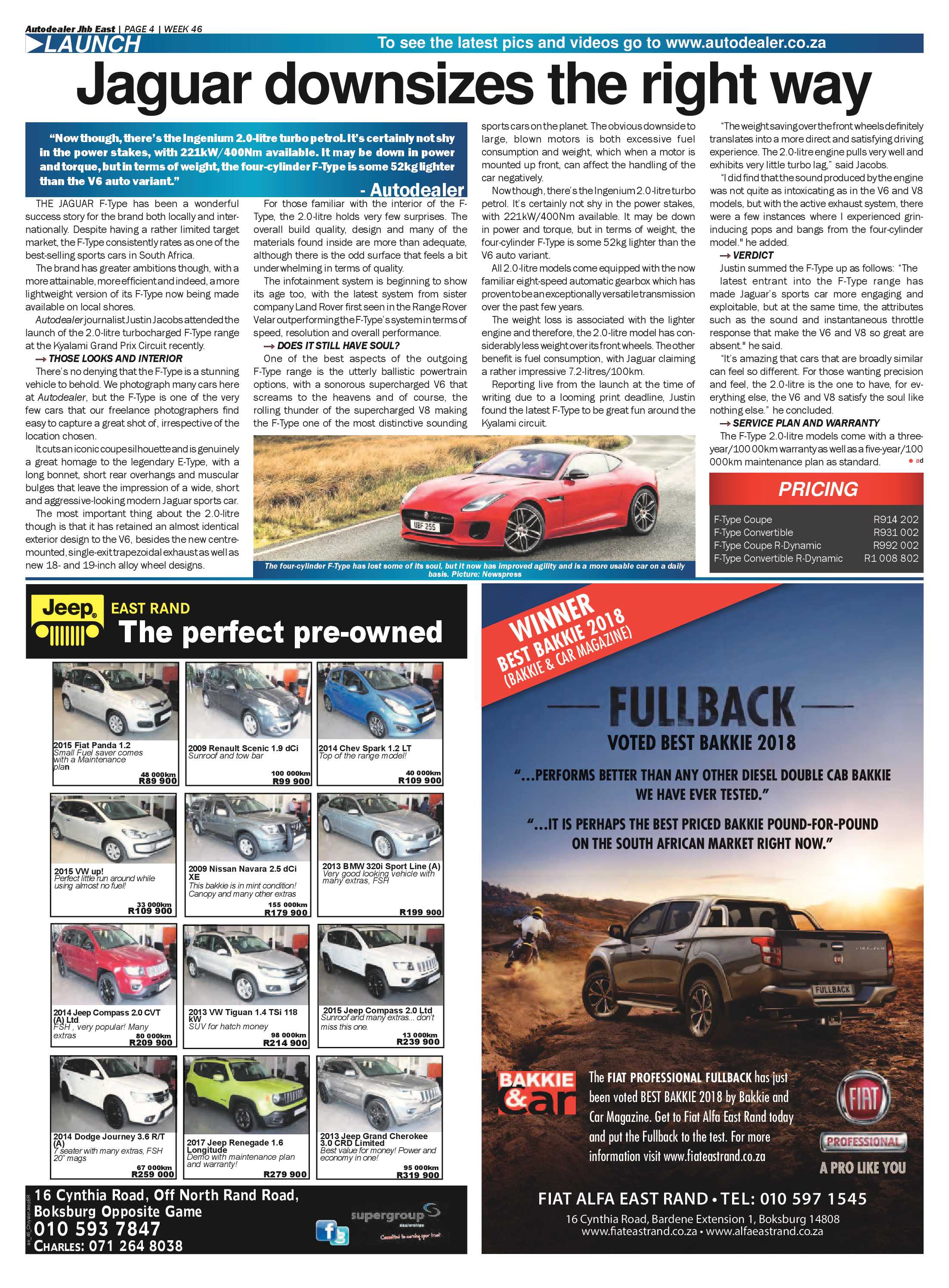 Benoni City Times 16 November 2017 page 28