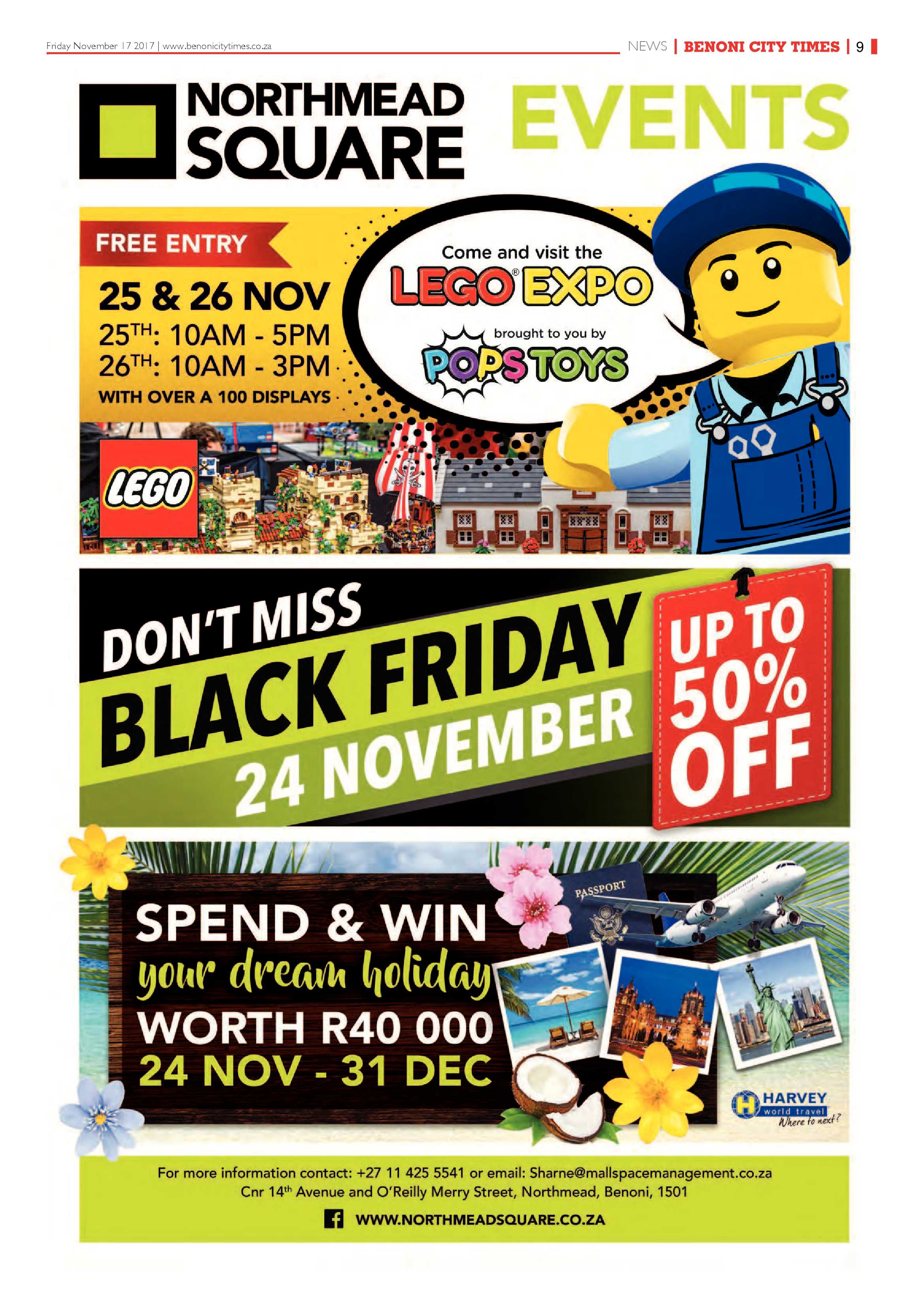 Benoni City Times 16 November 2017 page 9
