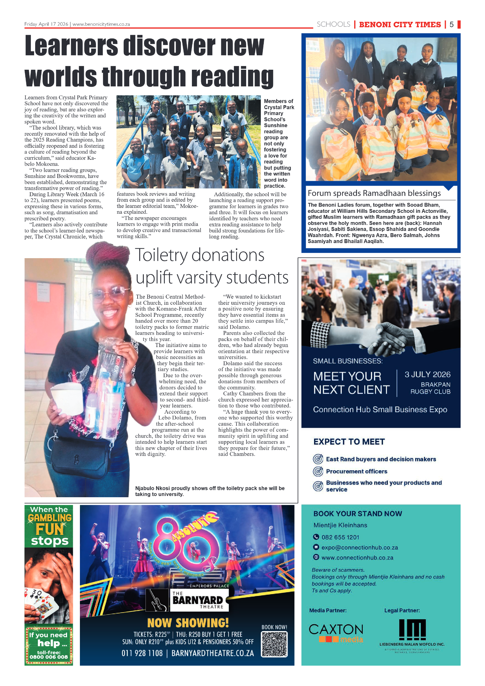 Benoni City Times 17 April 2026 page 5