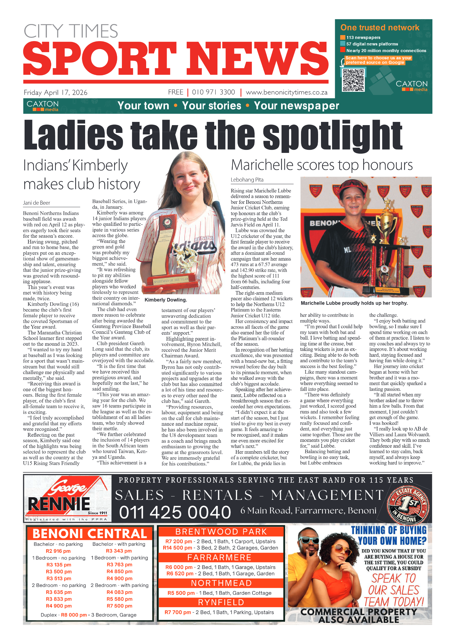 Benoni City Times 17 April 2026 page 8