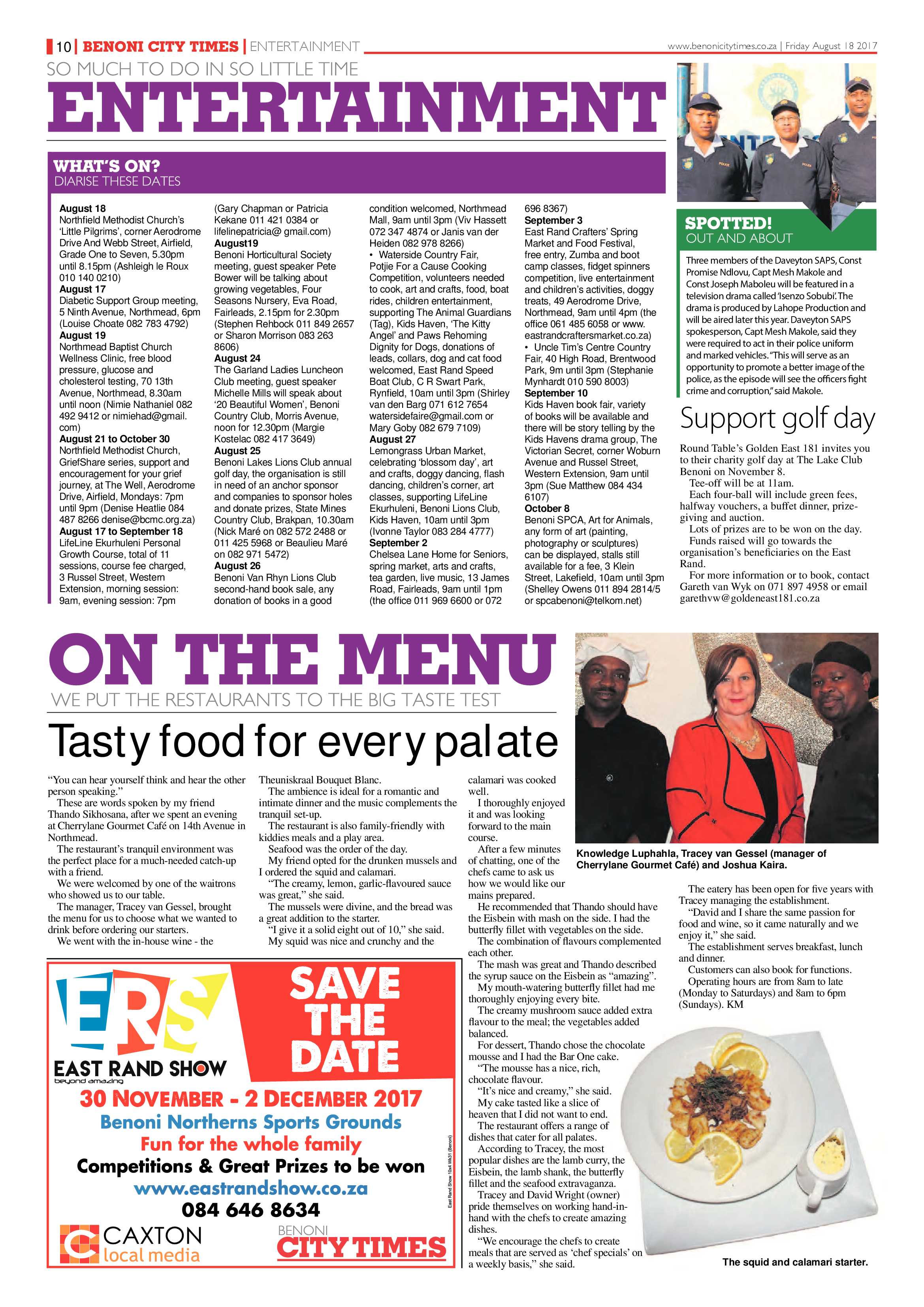 Benoni City Times 17 August 2017 page 10