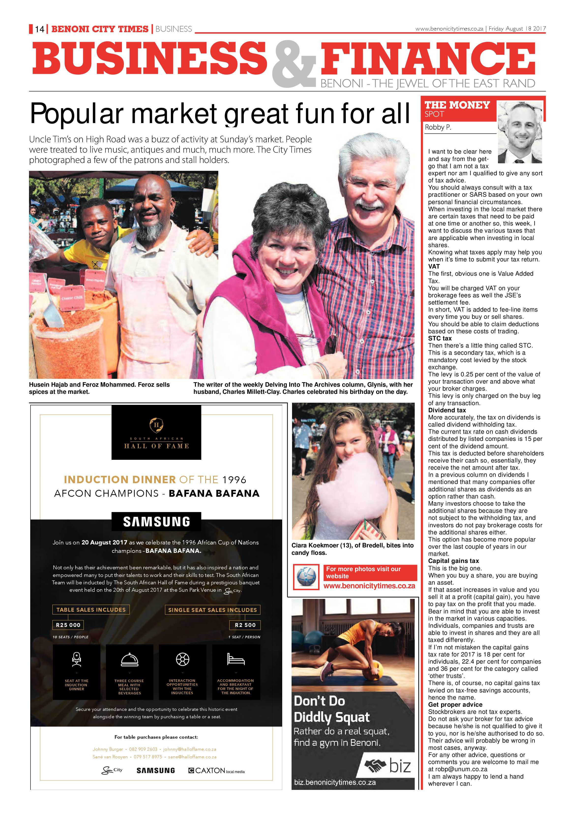 Benoni City Times 17 August 2017 page 14