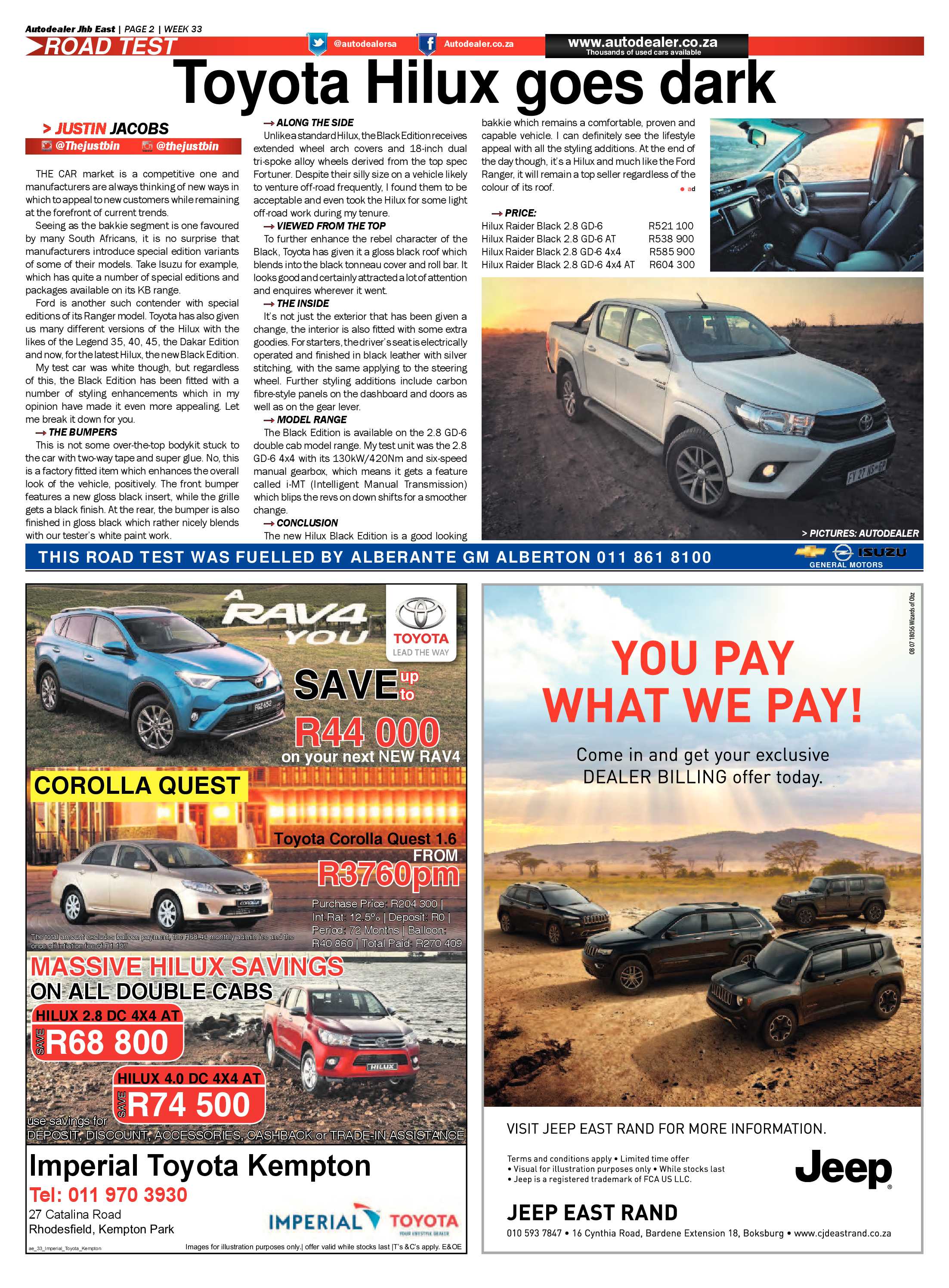 Benoni City Times 17 August 2017 page 26