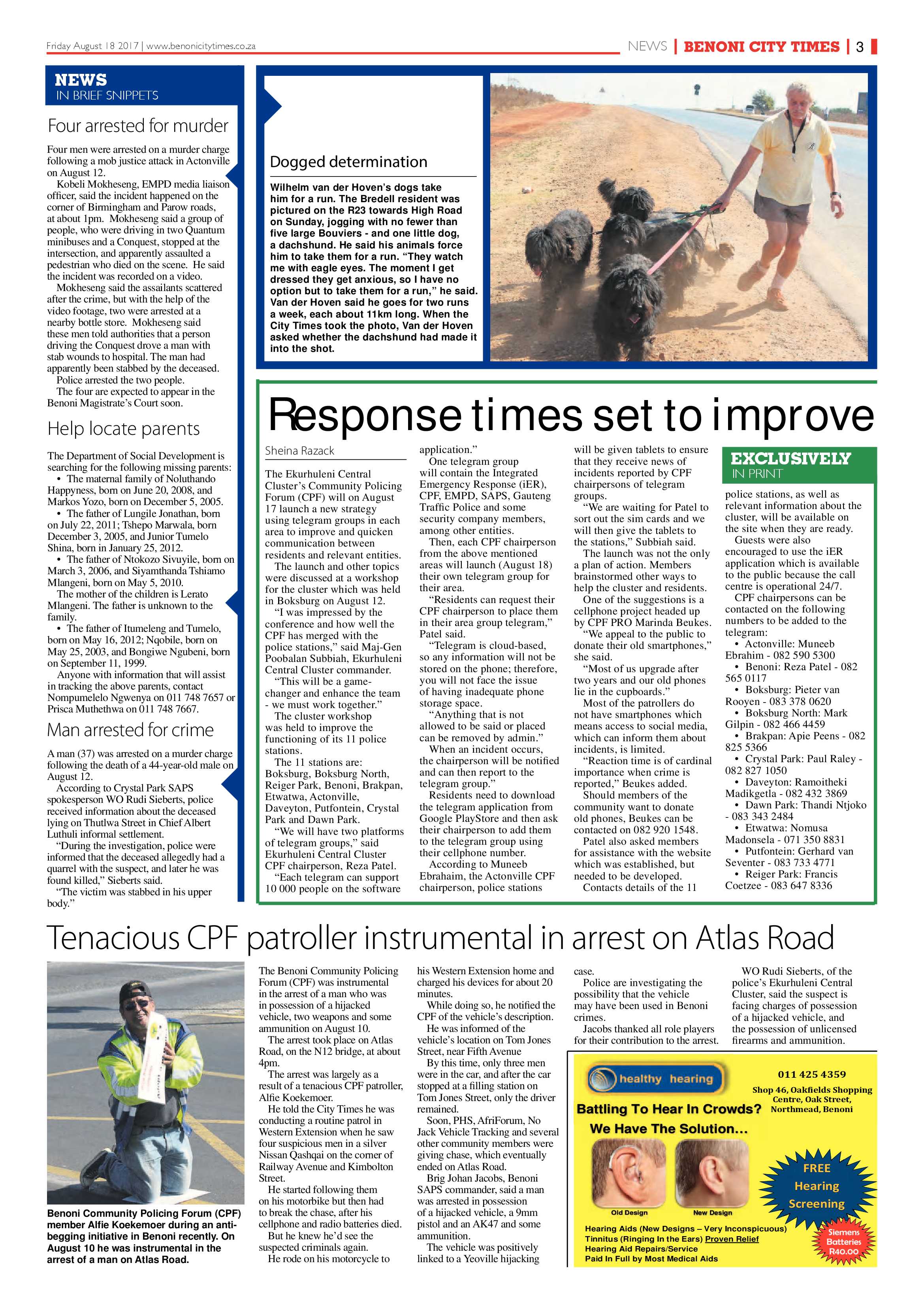 Benoni City Times 17 August 2017 page 3