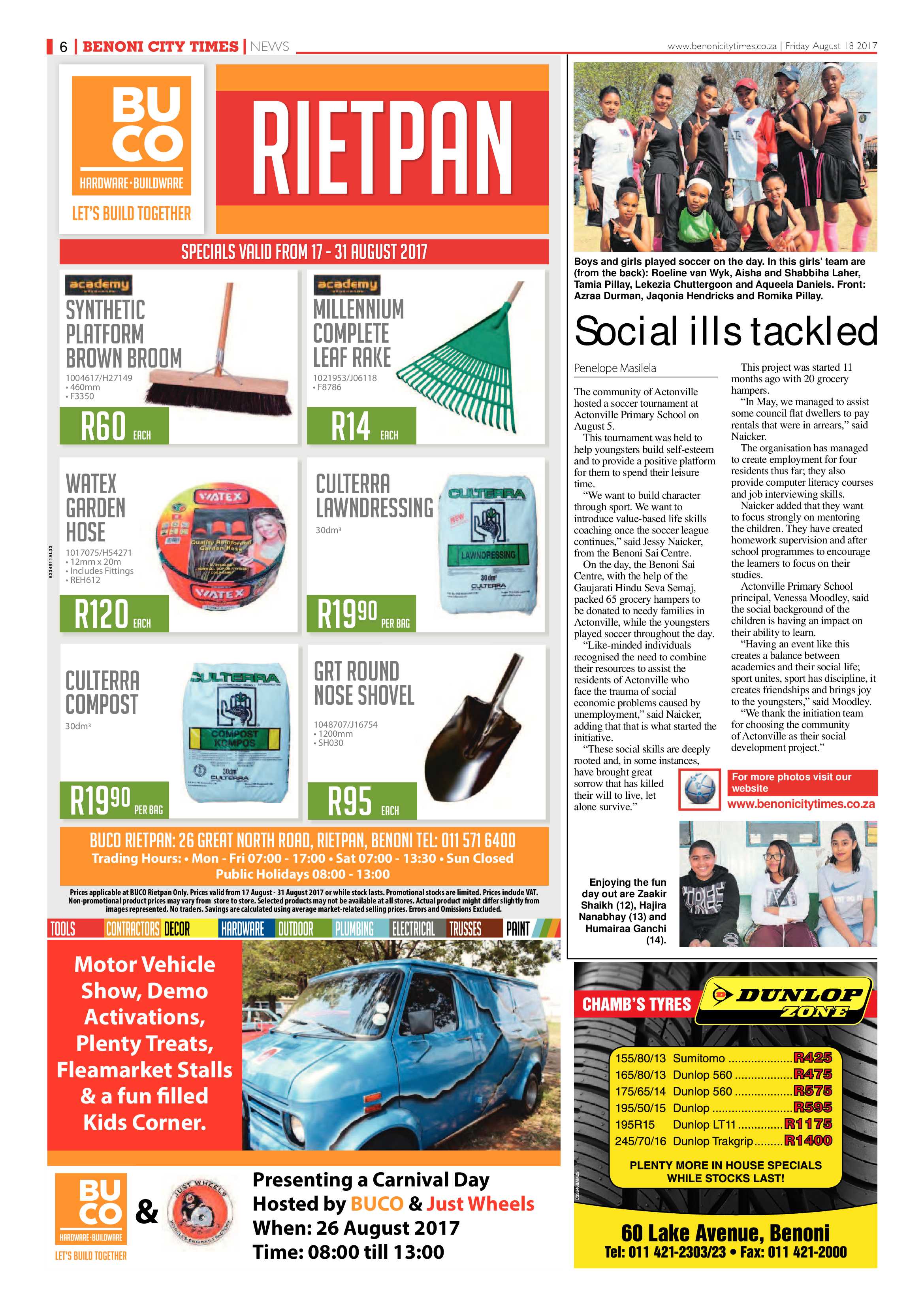 Benoni City Times 17 August 2017 page 6