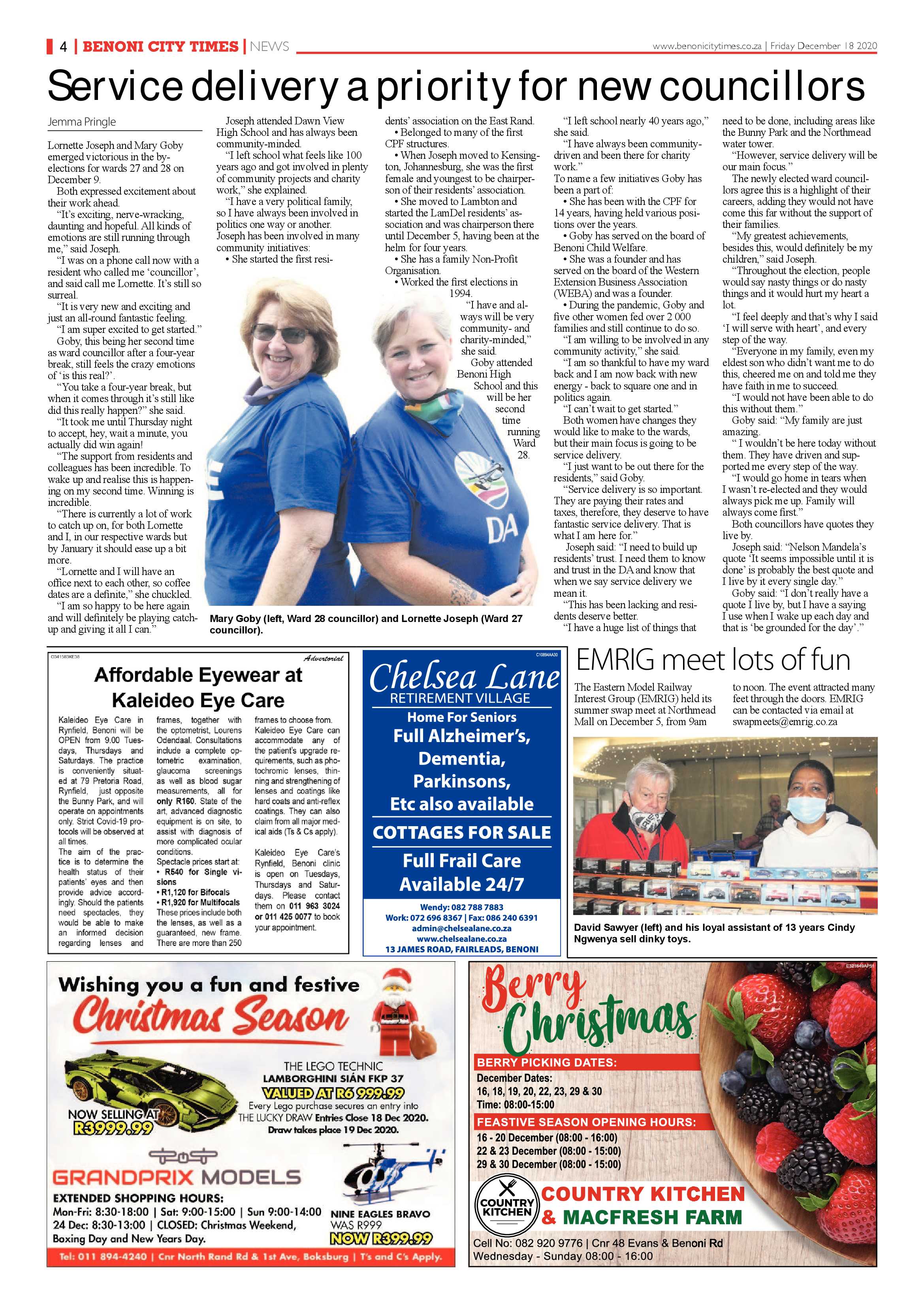 Benoni City Times 17 December 2020 page 4
