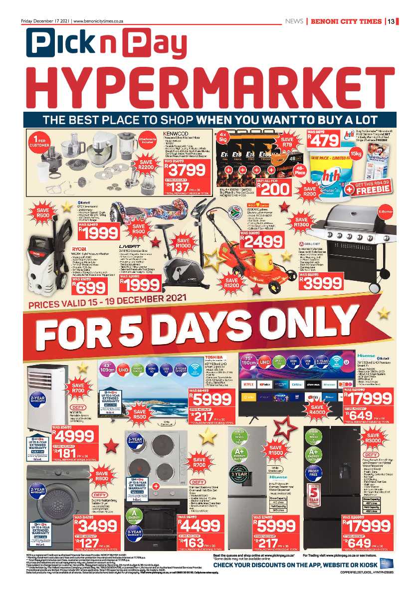 Benoni City Times 17 December 2021 page 13