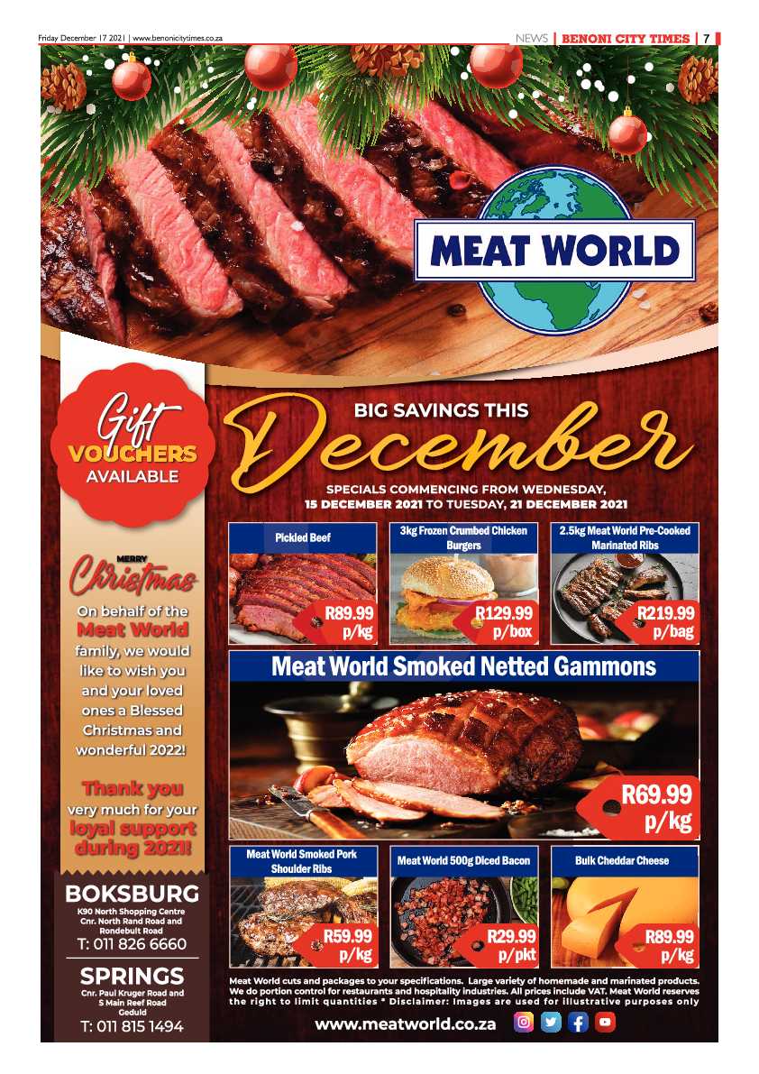Benoni City Times 17 December 2021 page 7