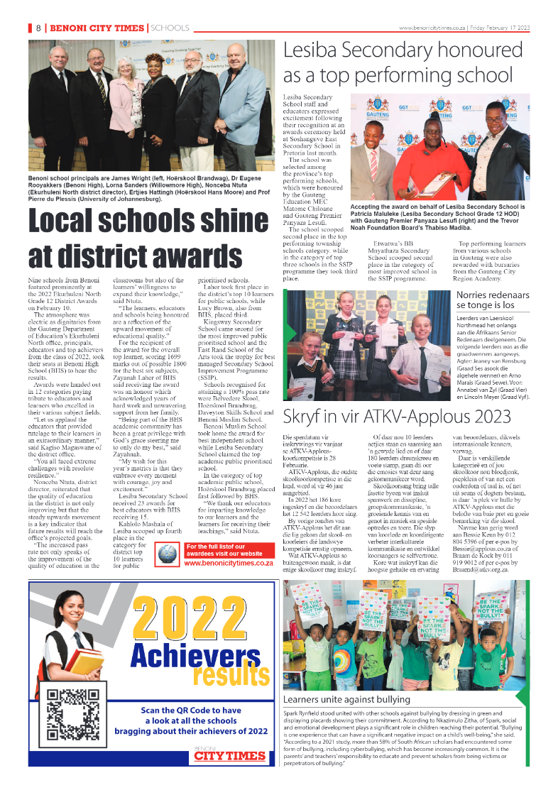 Benoni City Times 17 February 2023 page 8