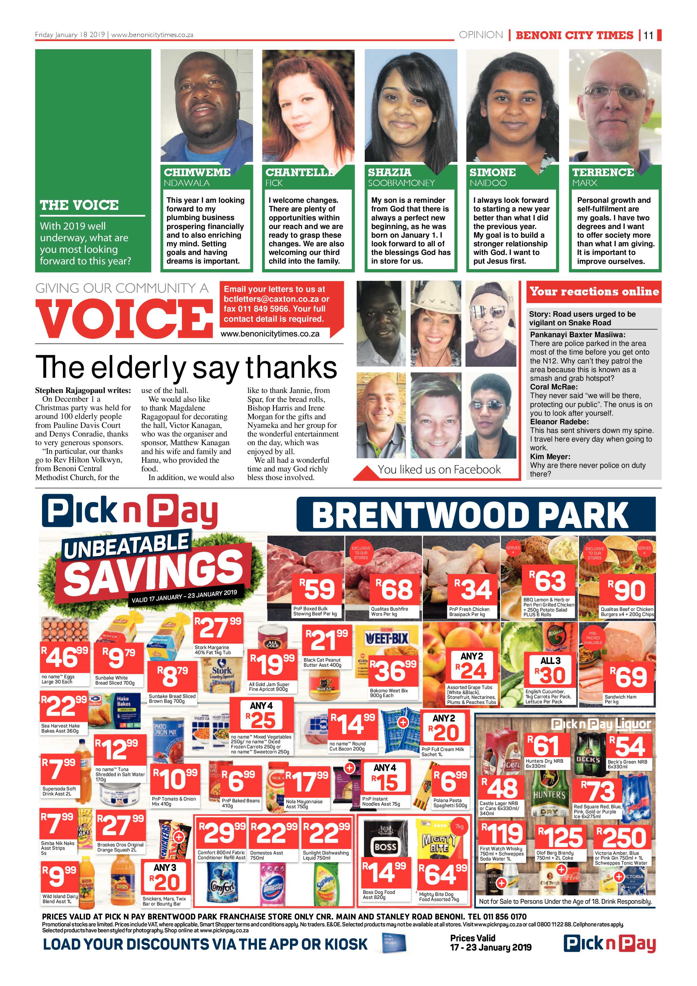 Benoni City Times 17 January 2019 page 11