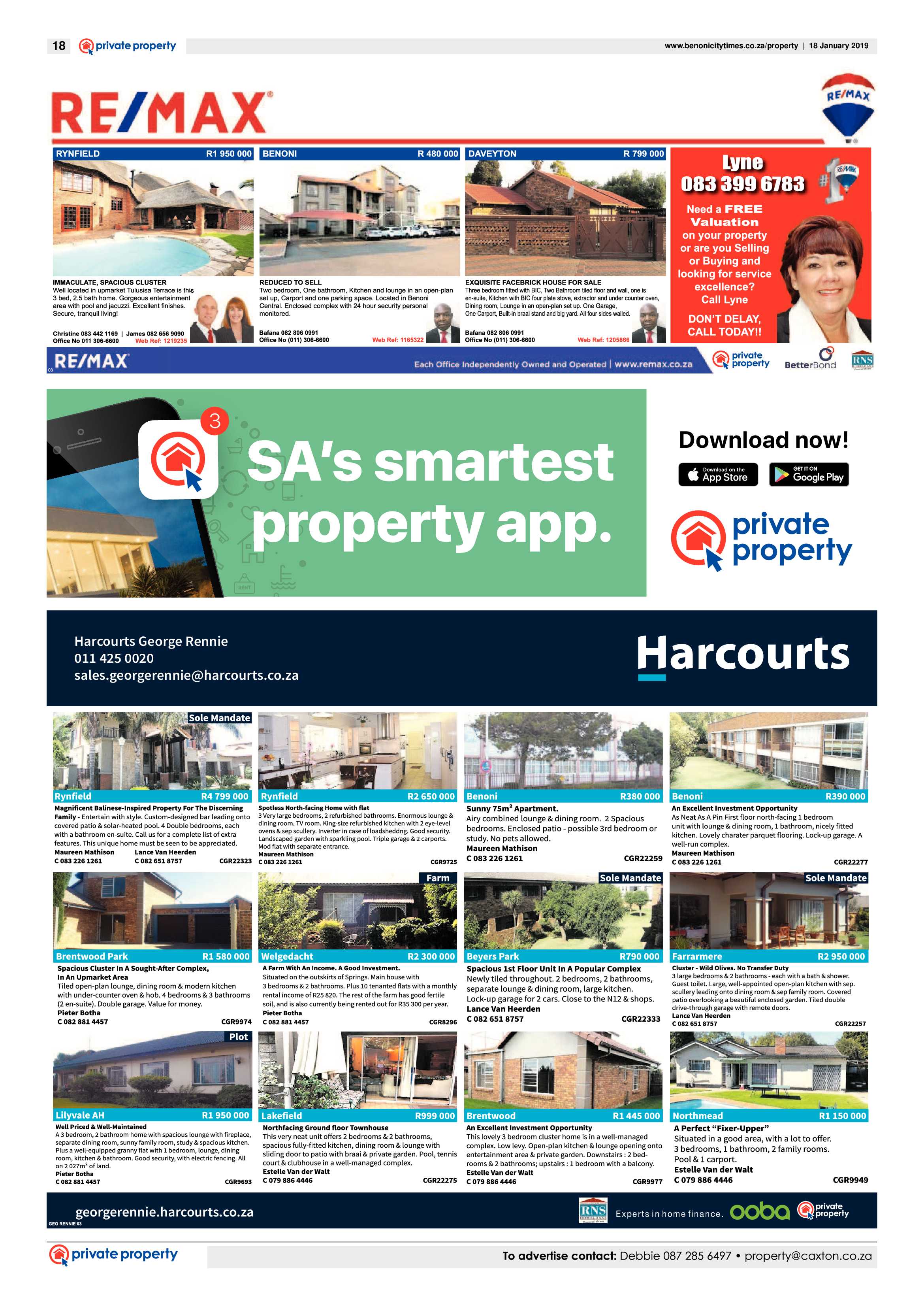 Benoni City Times 17 January 2019 page 18