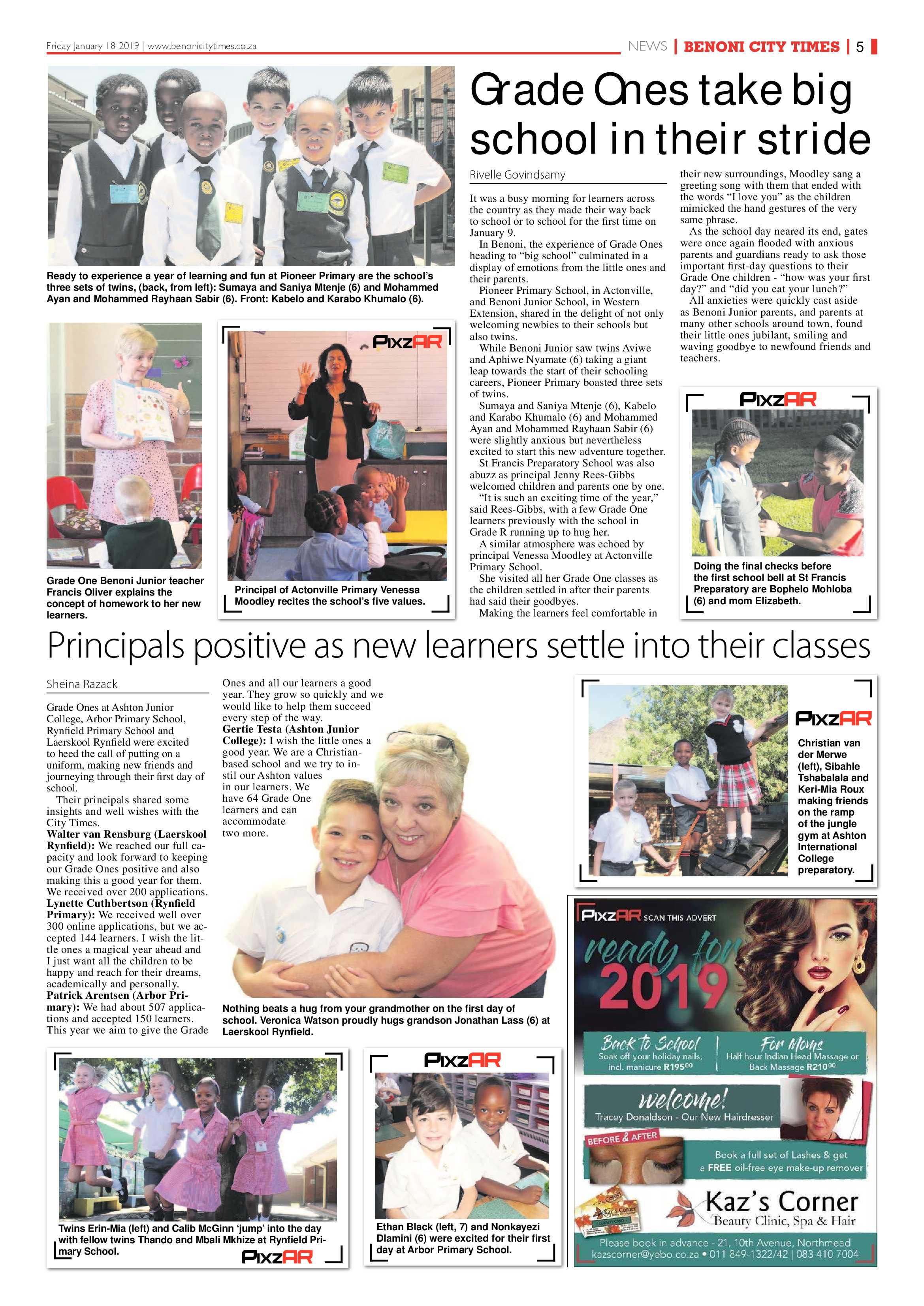 Benoni City Times 17 January 2019 page 5