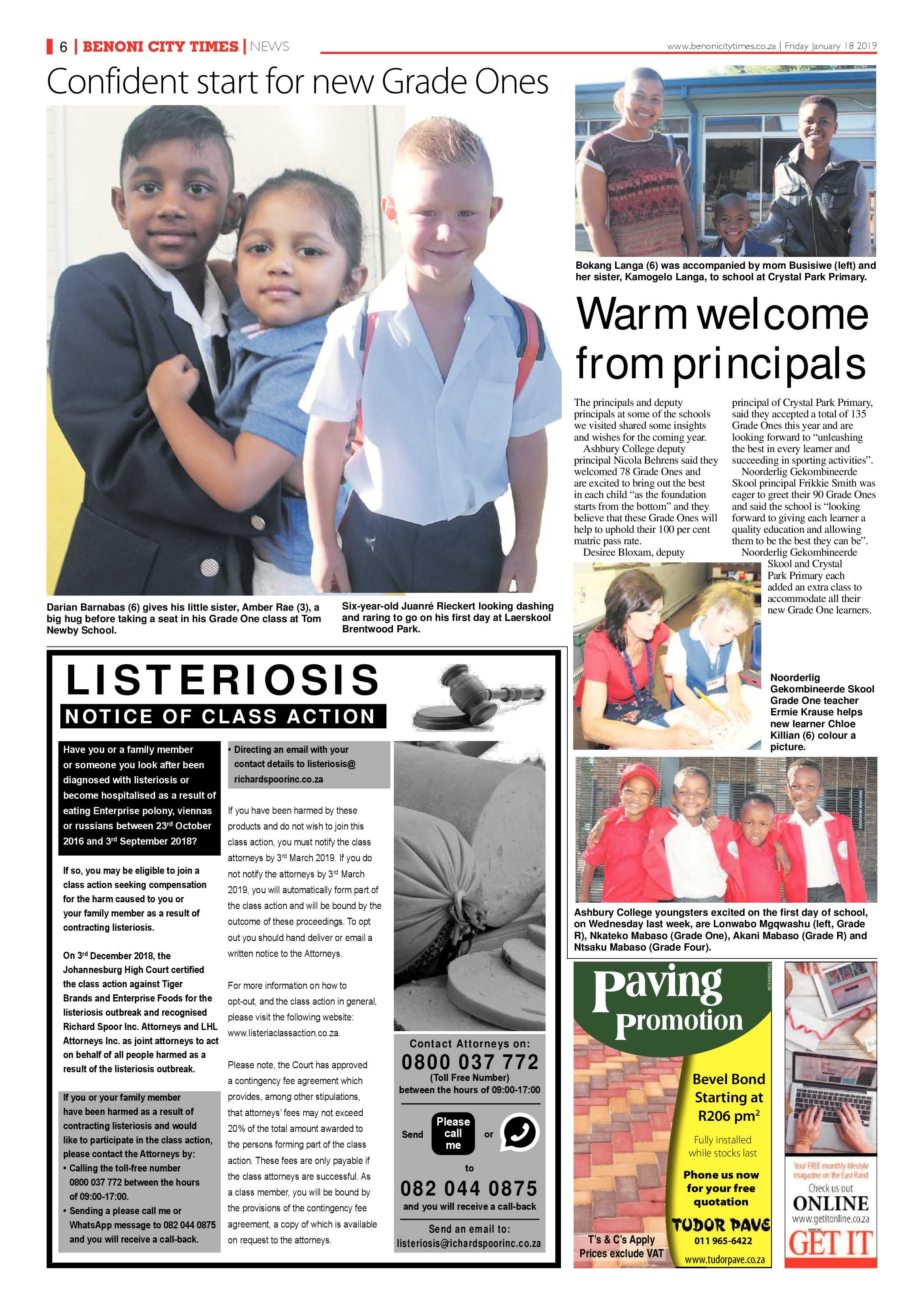 Benoni City Times 17 January 2019 page 6