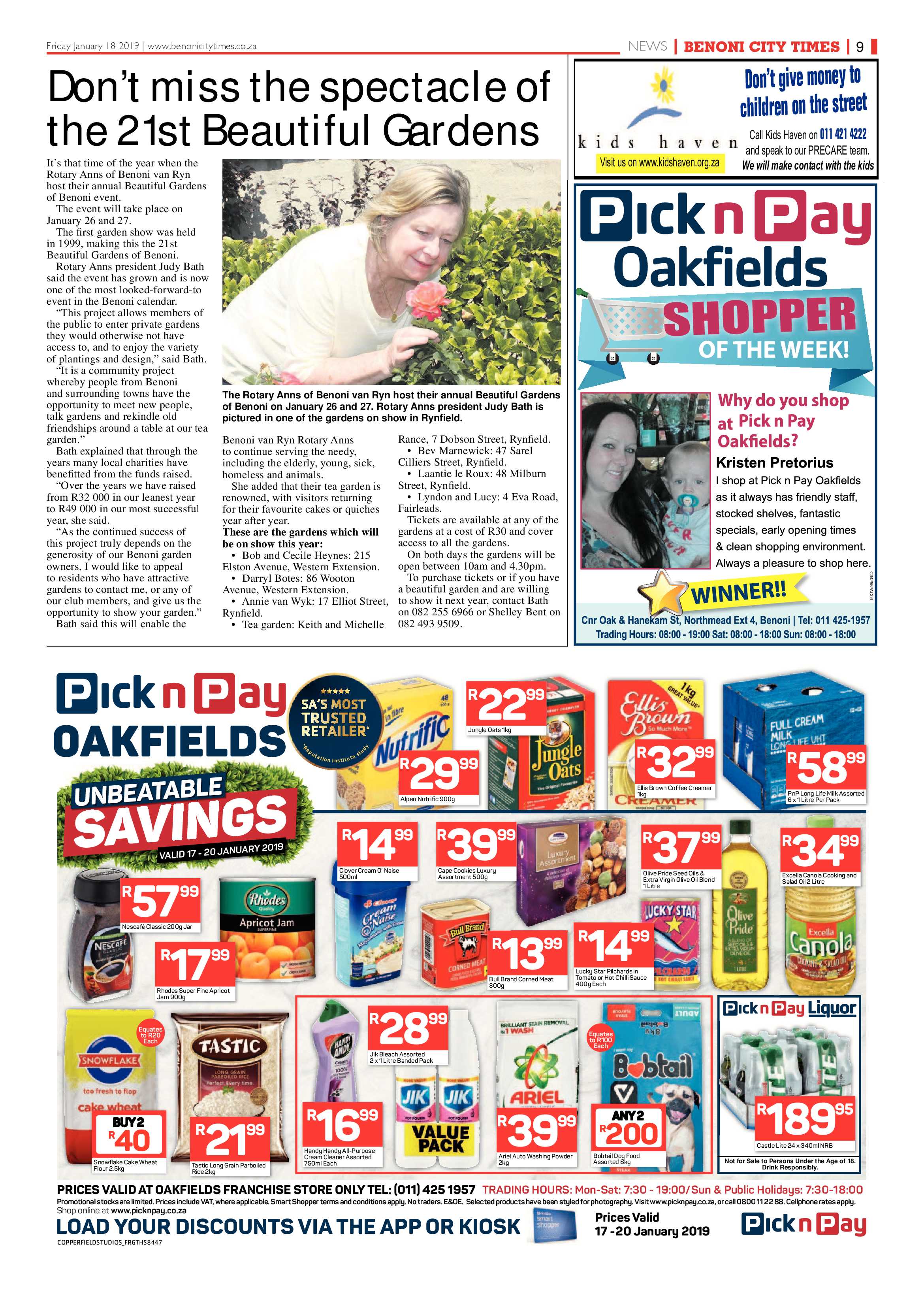 Benoni City Times 17 January 2019 page 9
