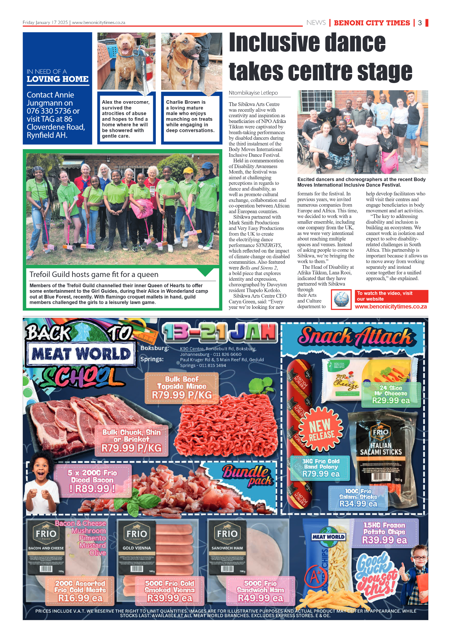 Benoni City Times 17 January 2025 page 3