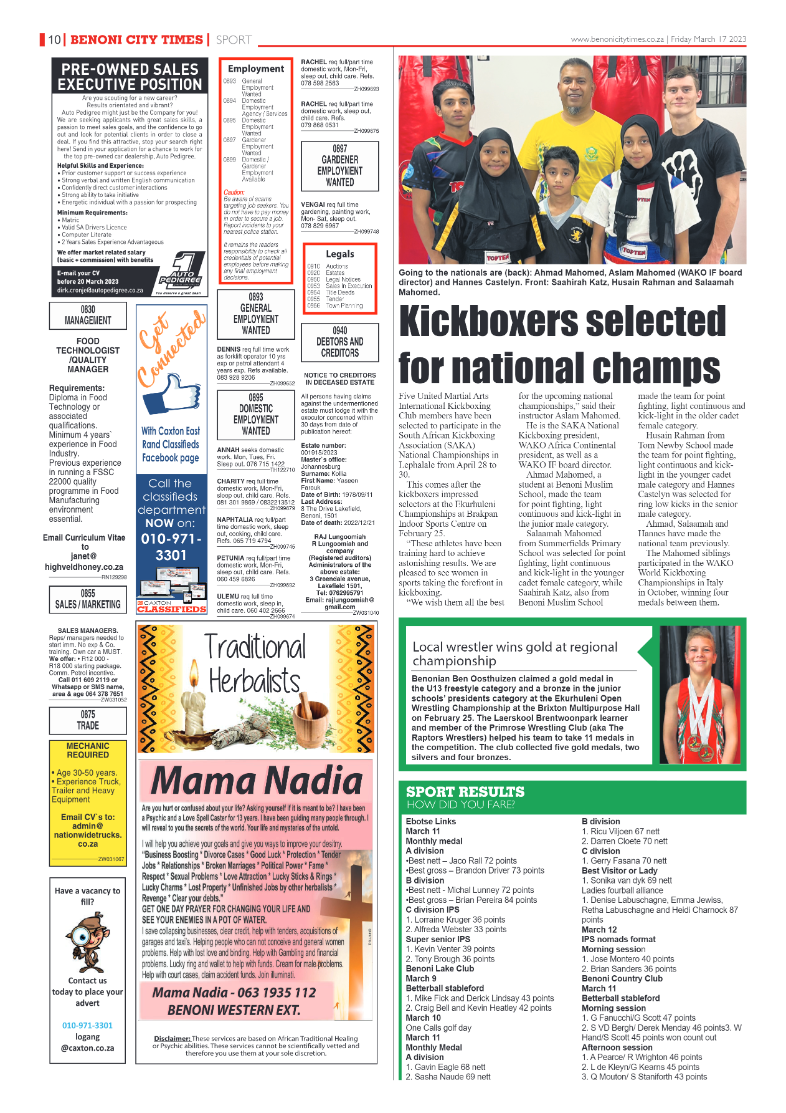 Benoni City Times 17 March 2023 page 10