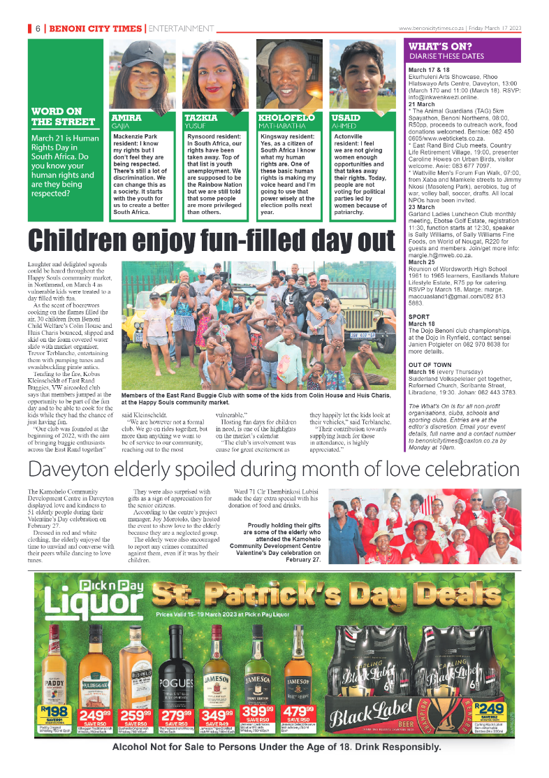 Benoni City Times 17 March 2023 page 6