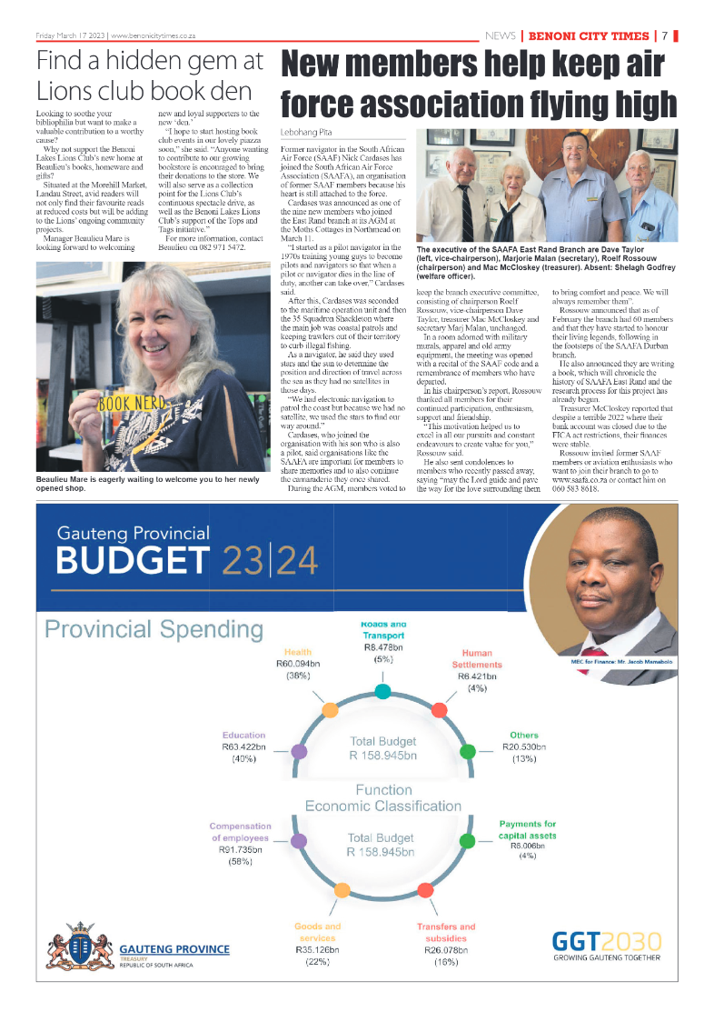 Benoni City Times 17 March 2023 page 7