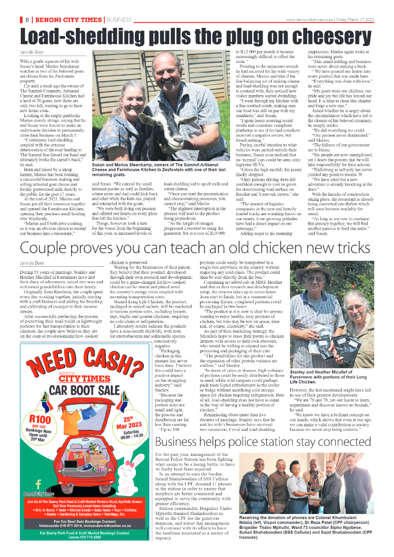 Benoni City Times 17 March 2023 page 8