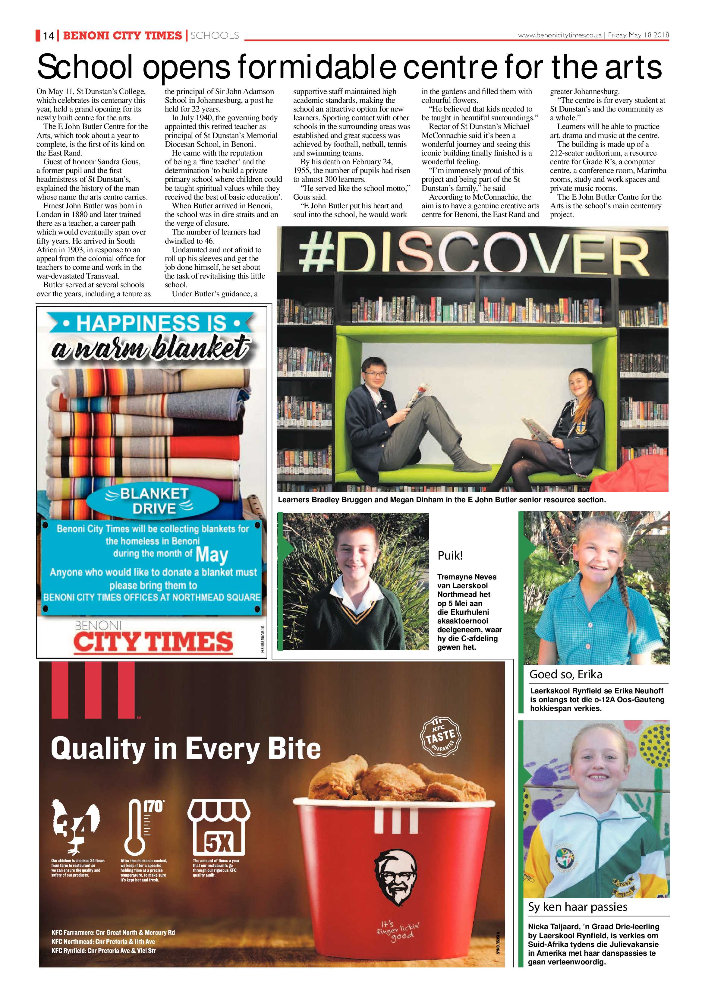 Benoni City Times 17 May 2018 page 14
