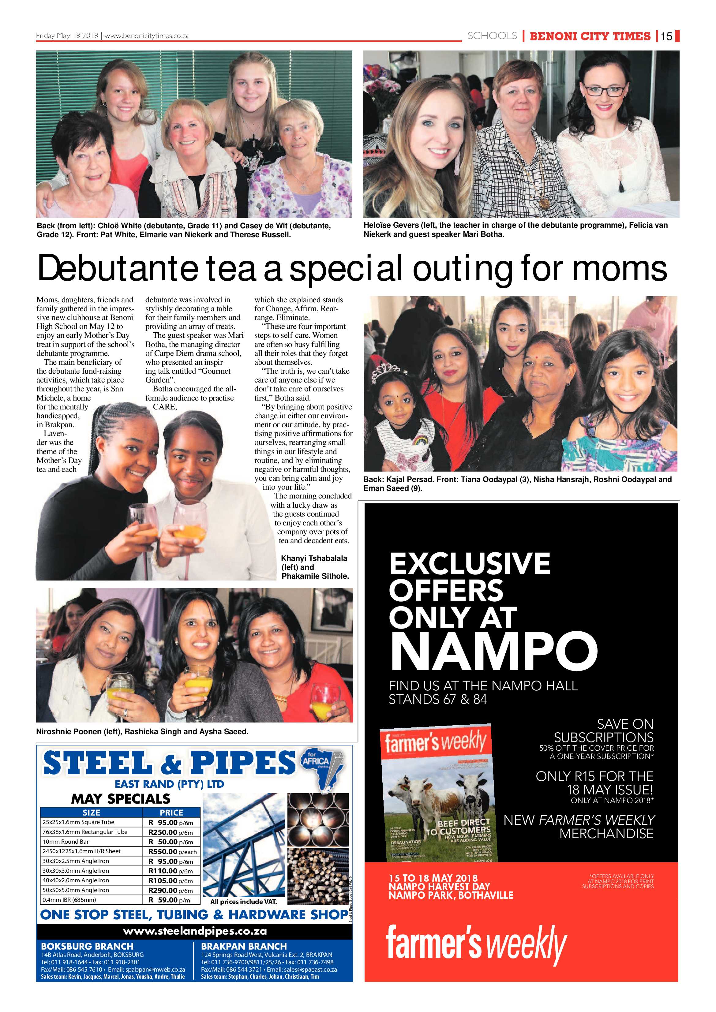 Benoni City Times 17 May 2018 page 15