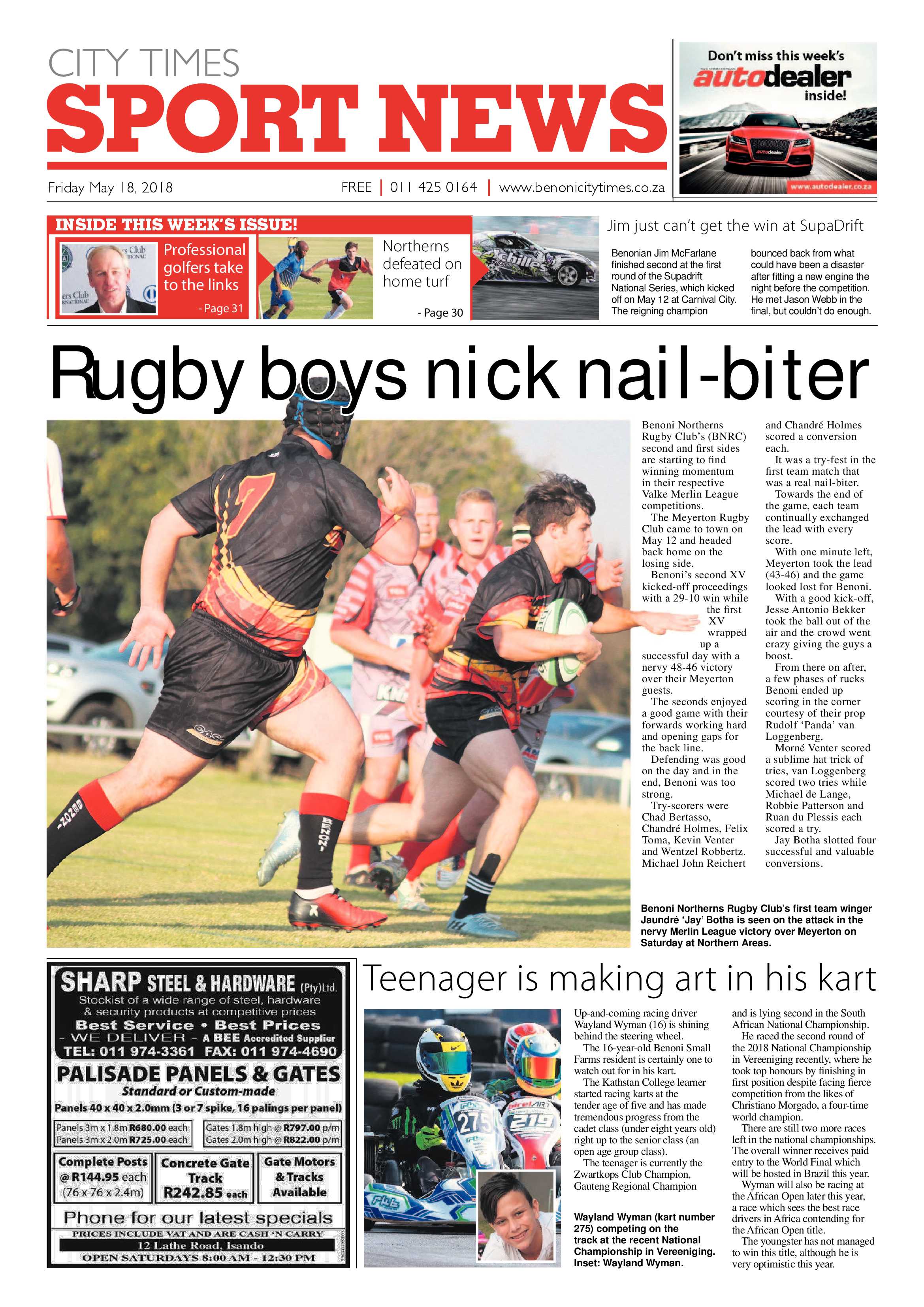 Benoni City Times 17 May 2018 page 32