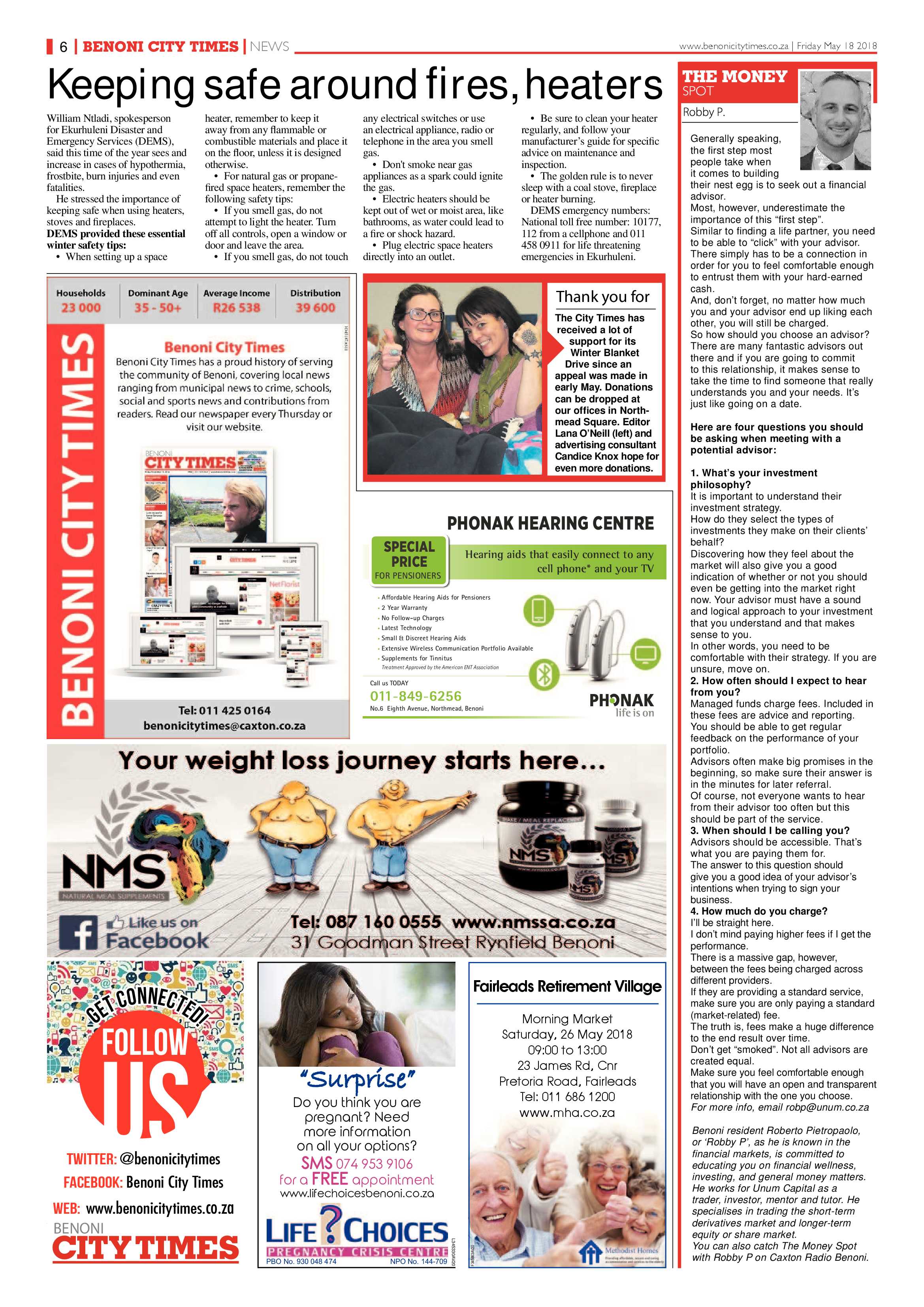 Benoni City Times 17 May 2018 page 6