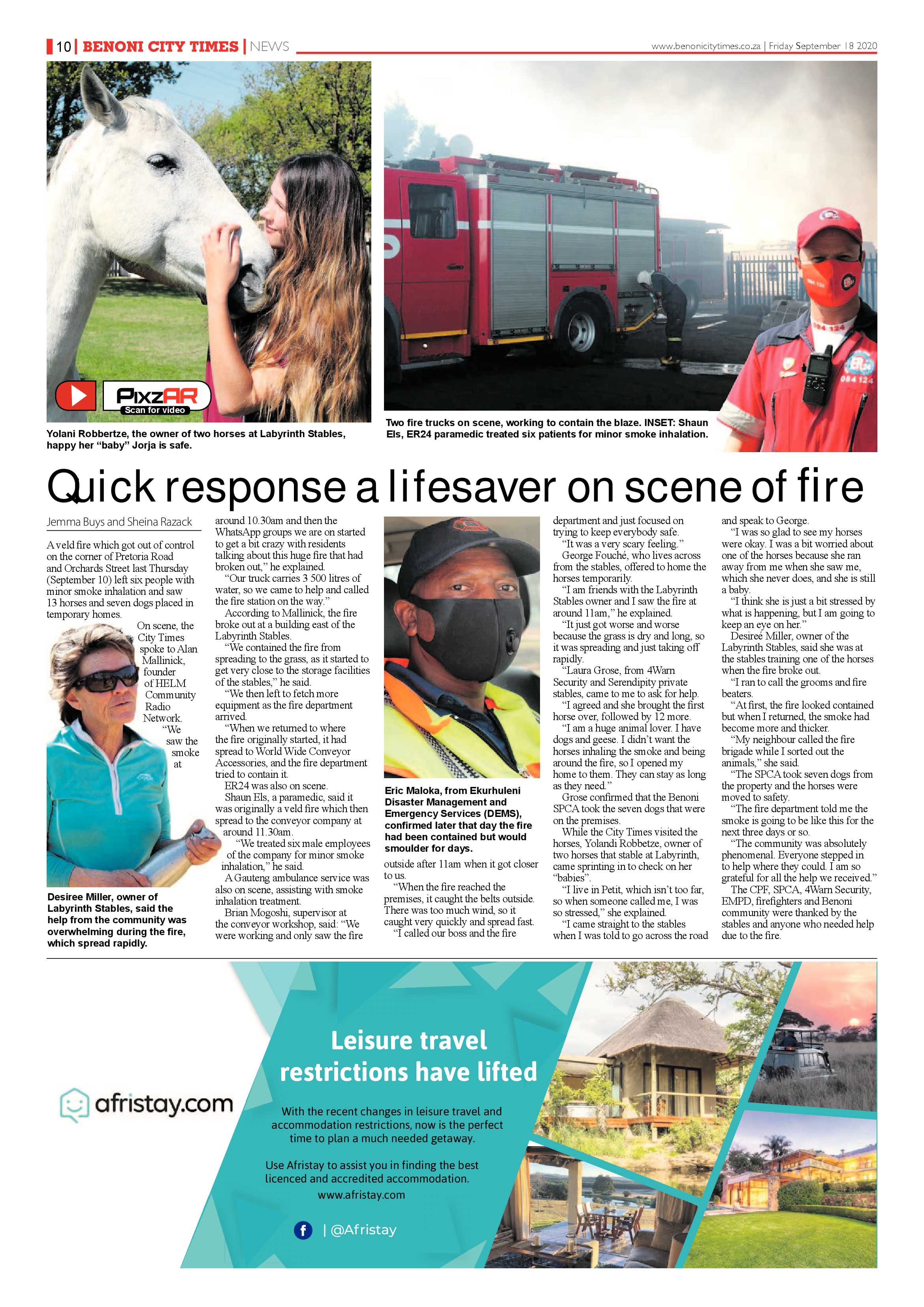 Benoni City Times 17 September 2020 page 10