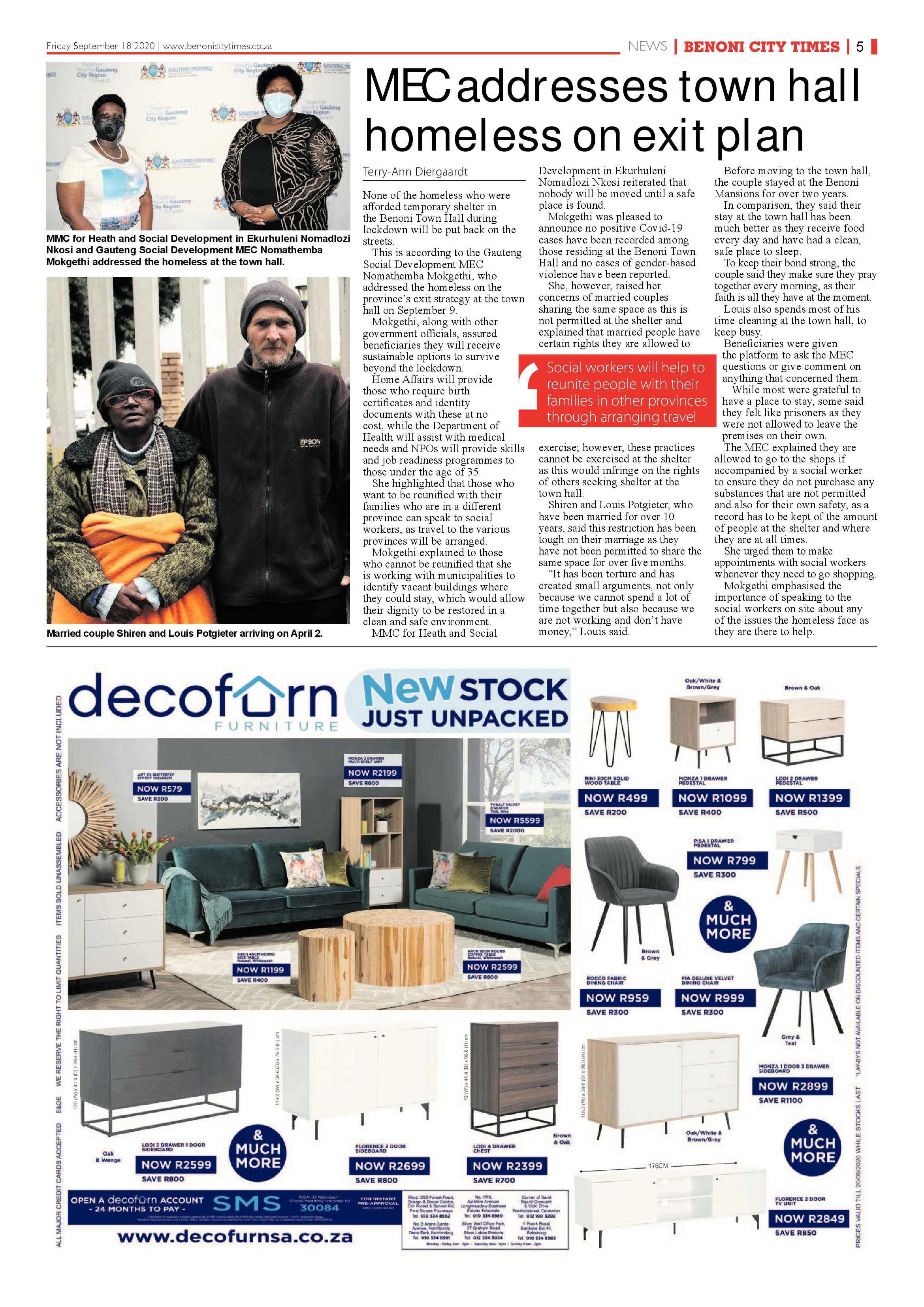 Benoni City Times 17 September 2020 page 5