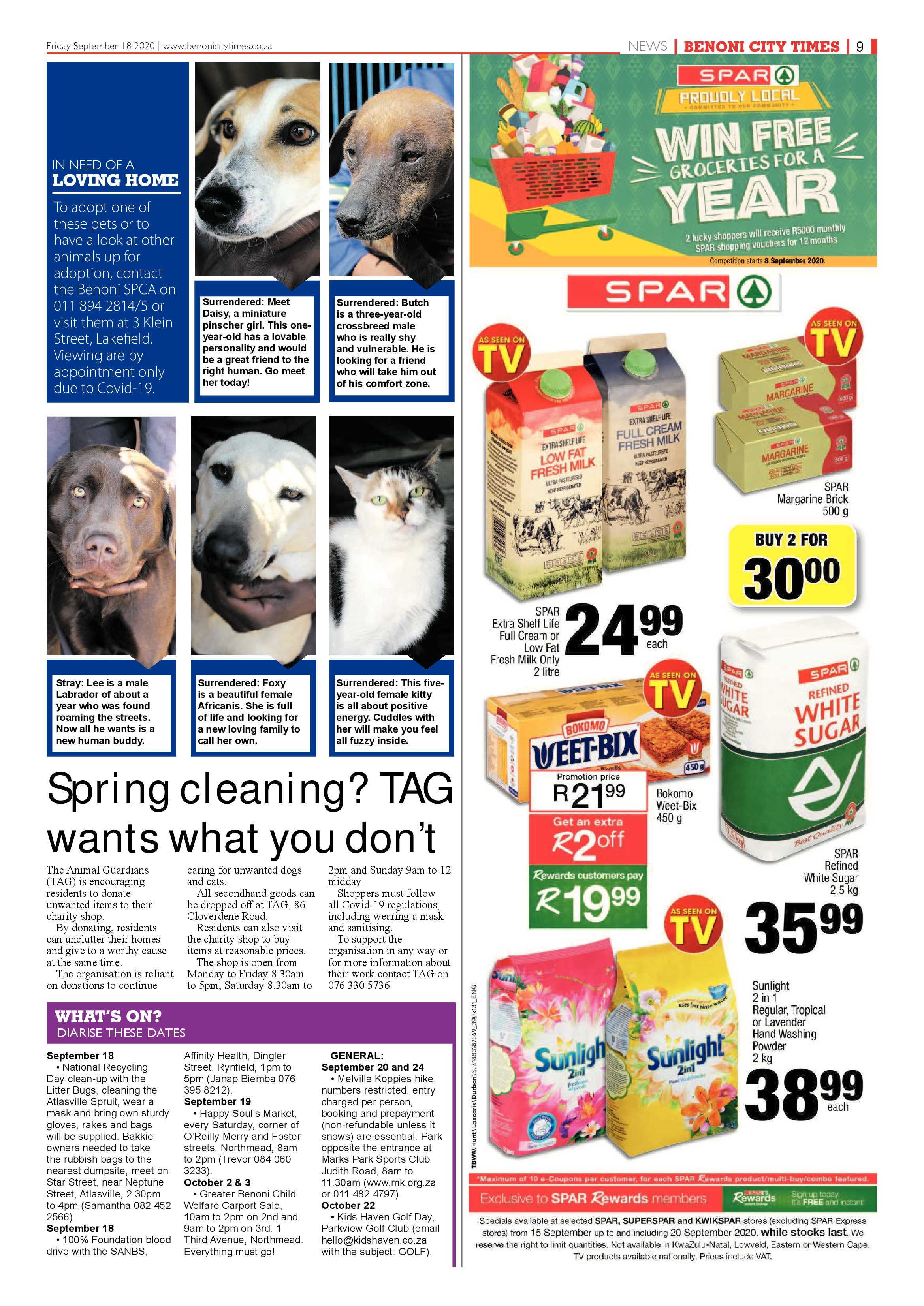 Benoni City Times 17 September 2020 page 9