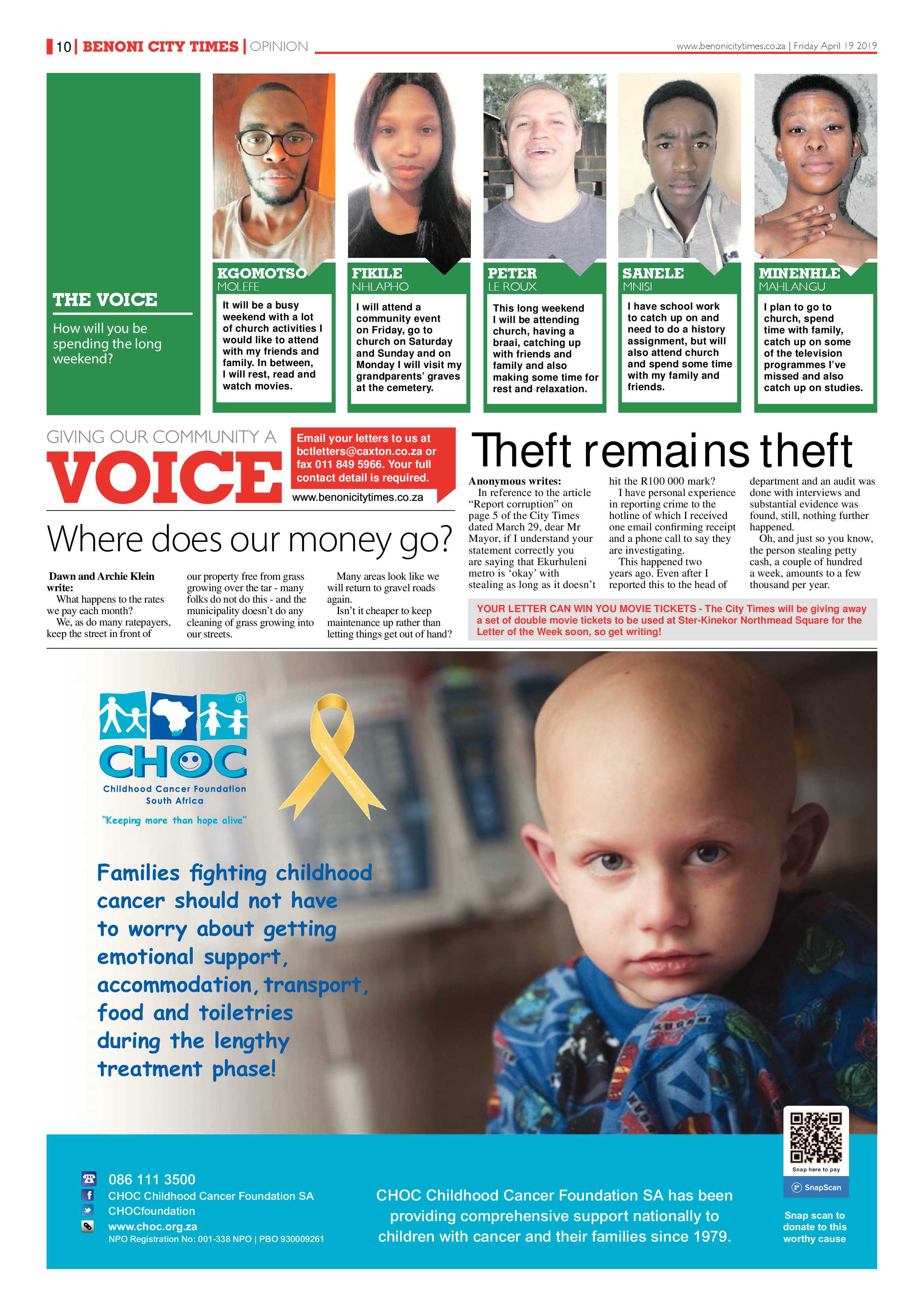 Benoni City Times 18 April 2019 page 10