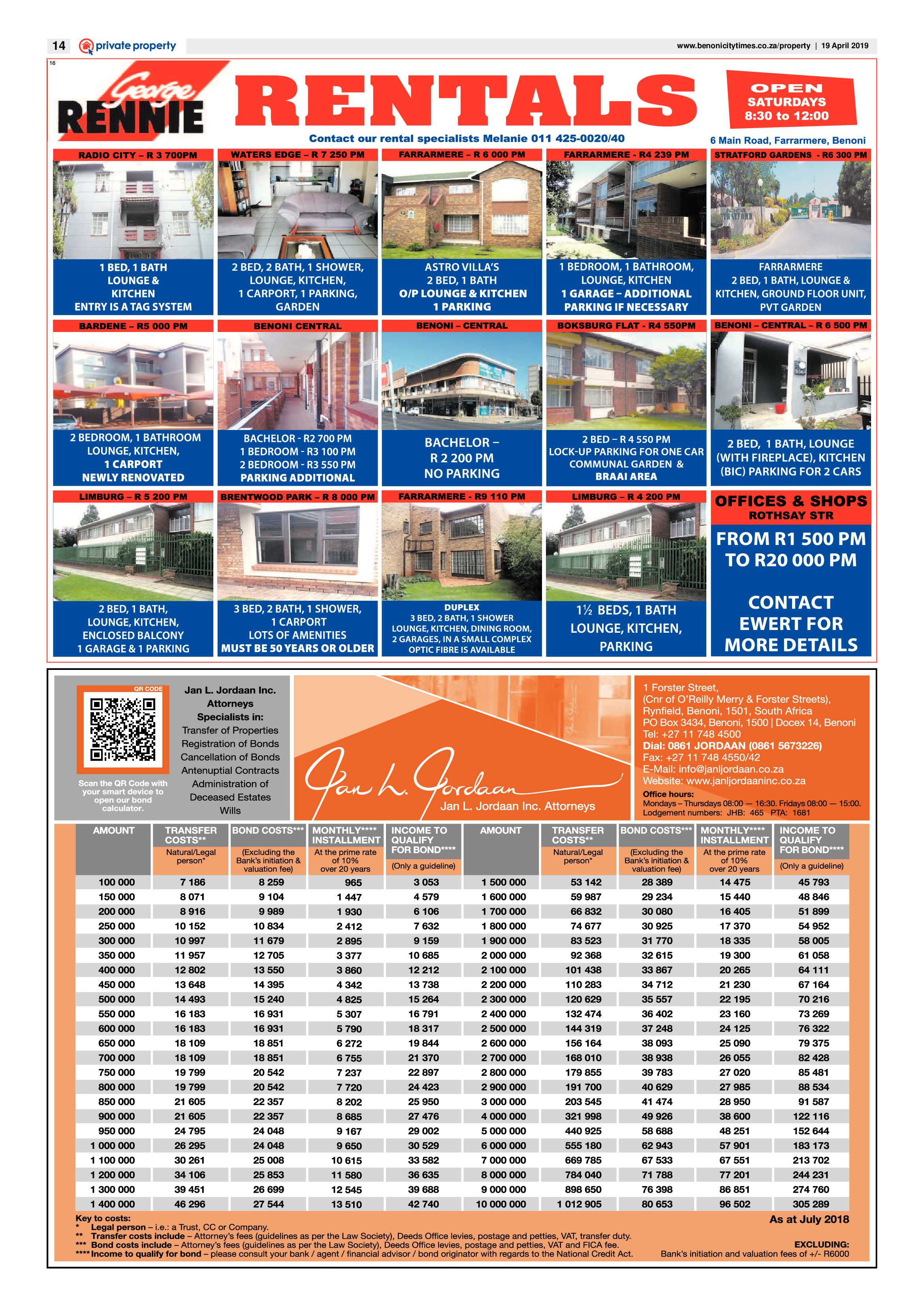 Benoni City Times 18 April 2019 page 14