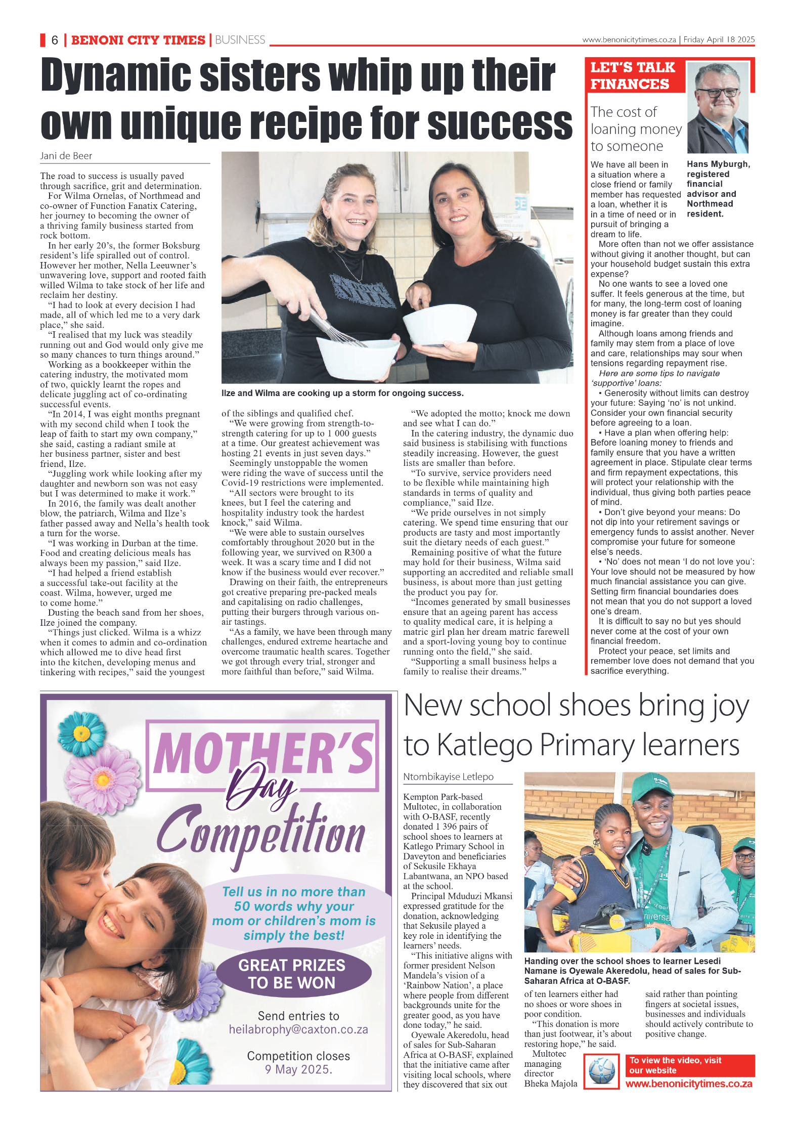 Benoni City Times 18 April 2025 page 6