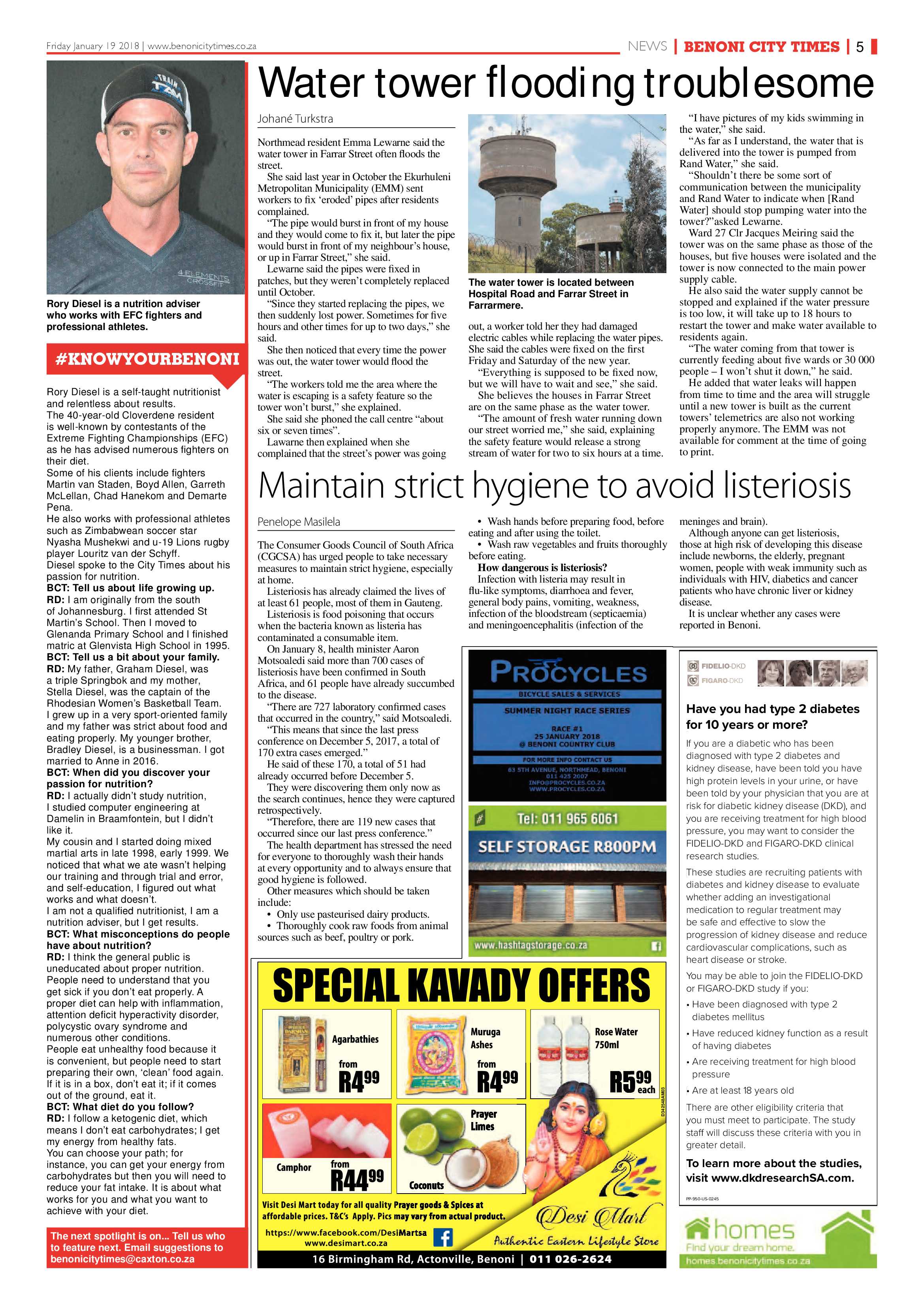 Benoni City Times 18 January 2018 page 5