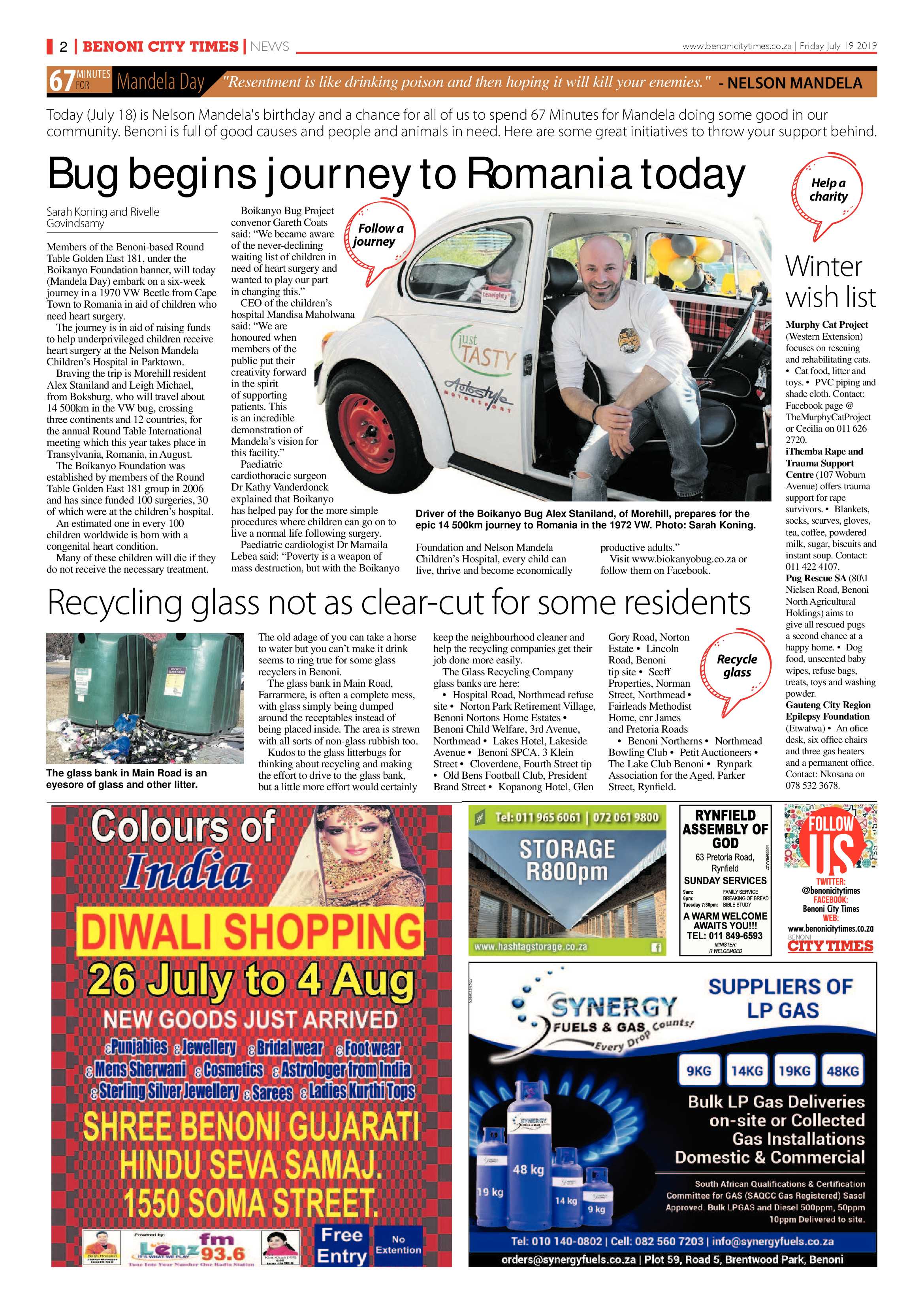 Benoni City Times 18 July 2019 page 2
