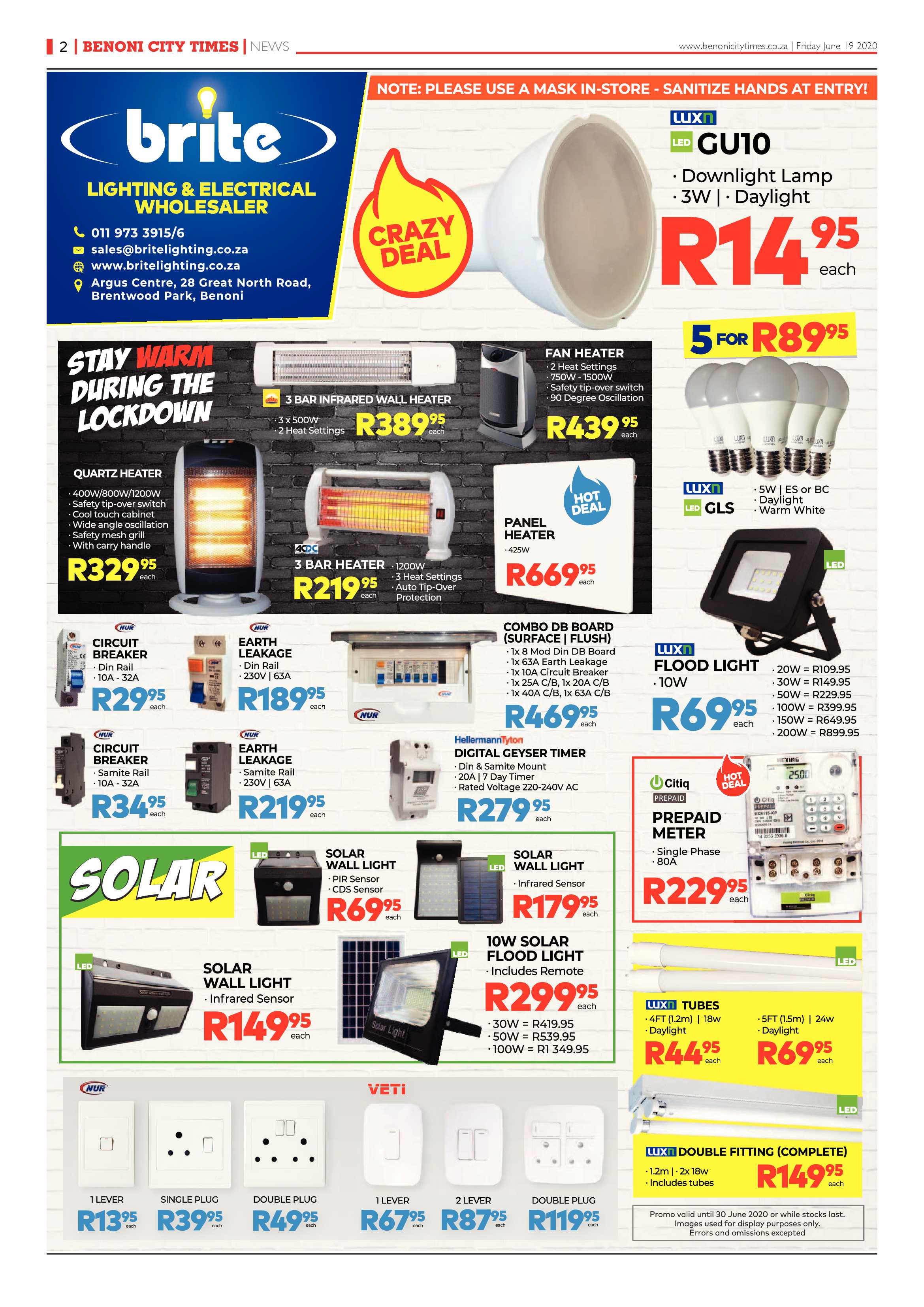 Benoni City Times 18 June 2020 page 2