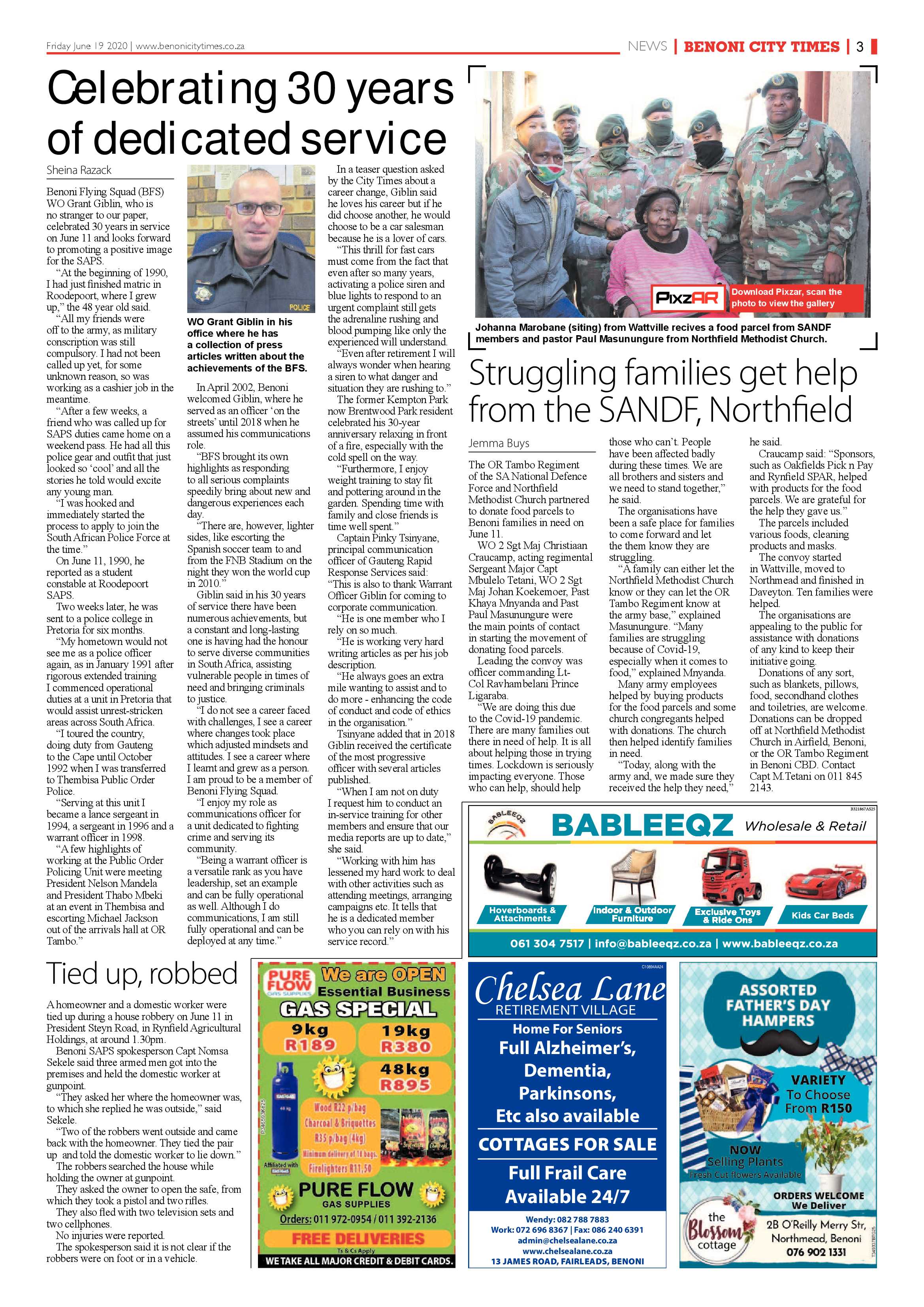 Benoni City Times 18 June 2020 page 3